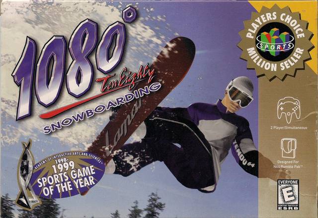 PREOWNED: 1080 Snowboarding for Nintendo popular 64