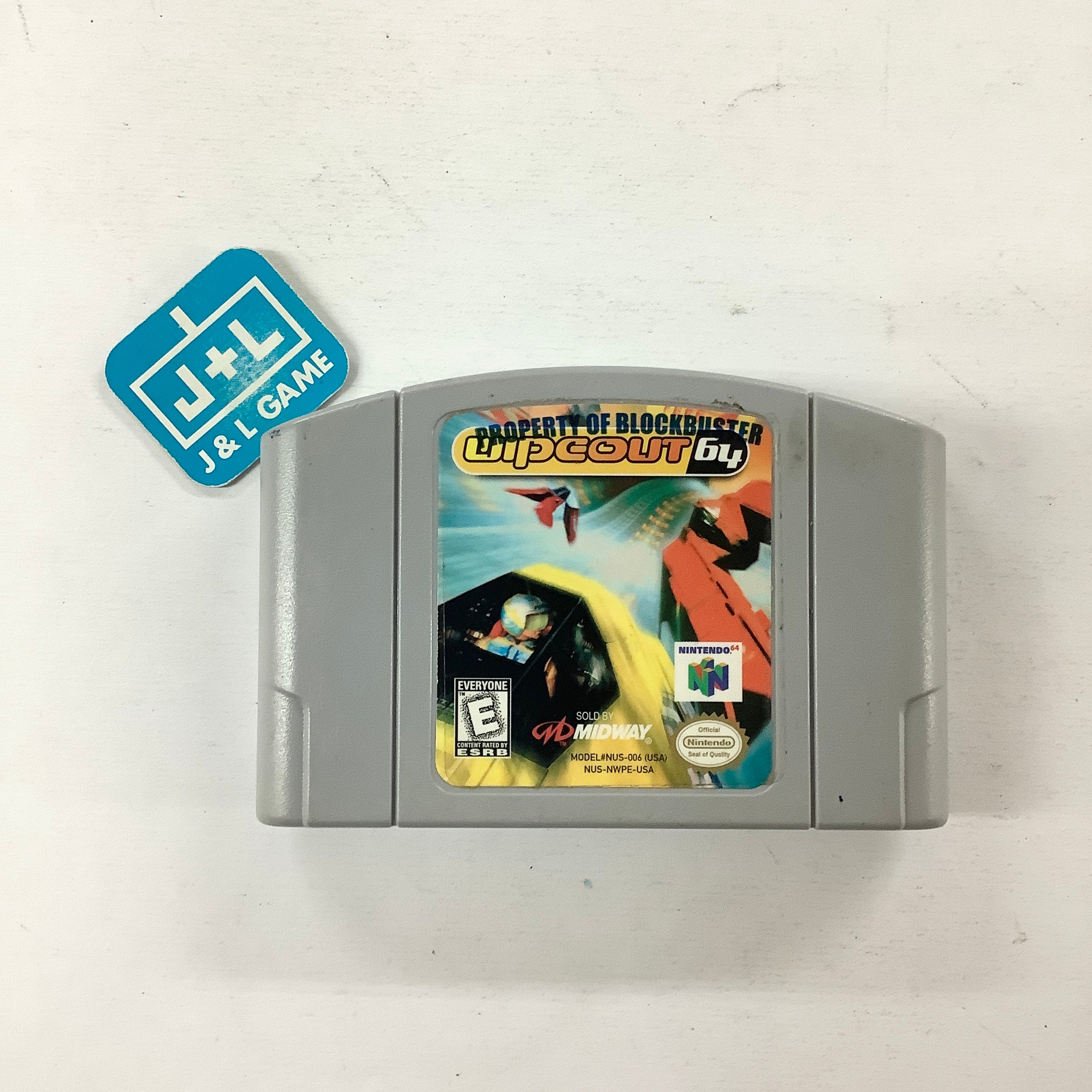 Wipeout cheapest 64 Nintendo 64 1998 Factory New and Sealed Shelf Wear