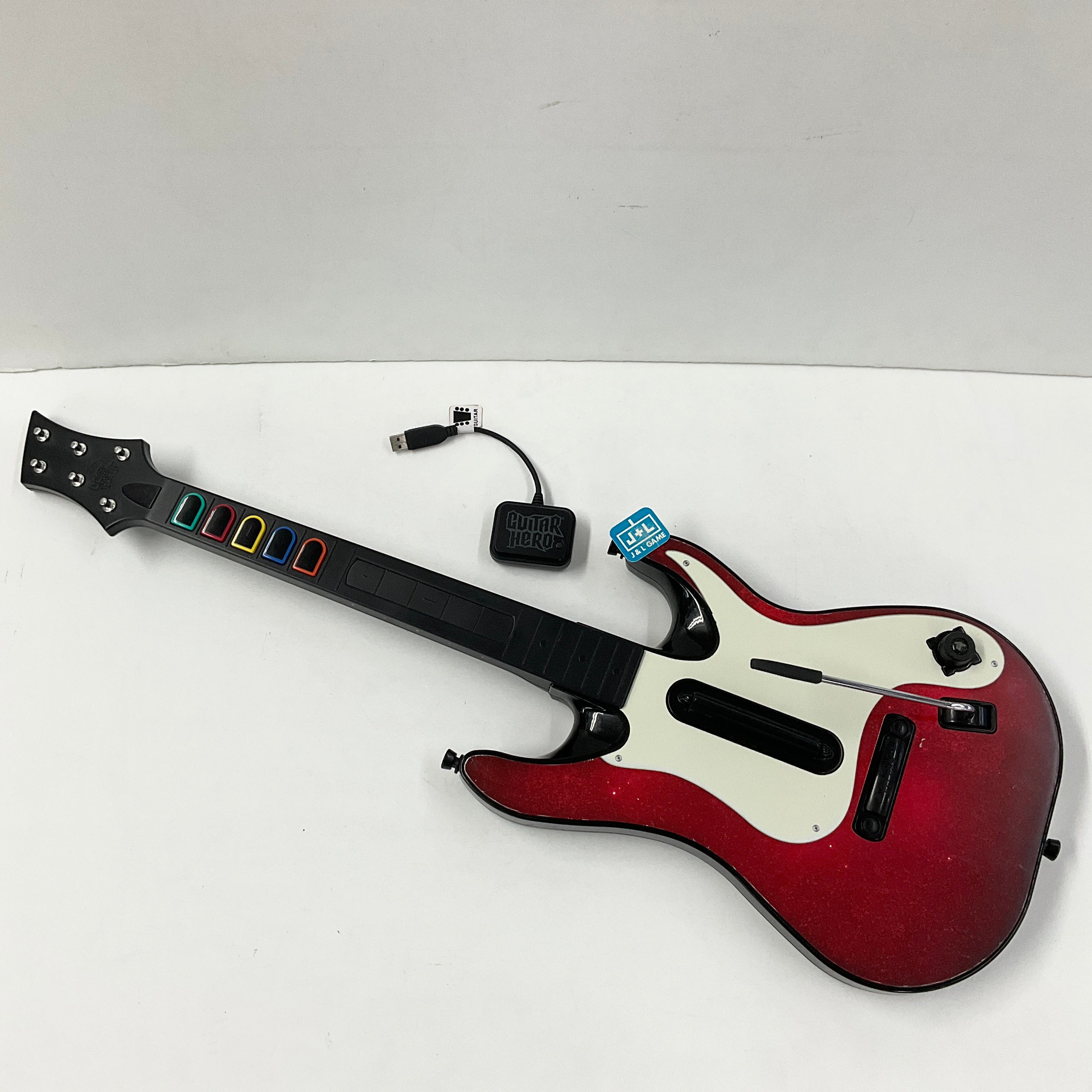 Guitar Hero Aerosmith Game And Wired Guitar Controller For PC & MAC deals