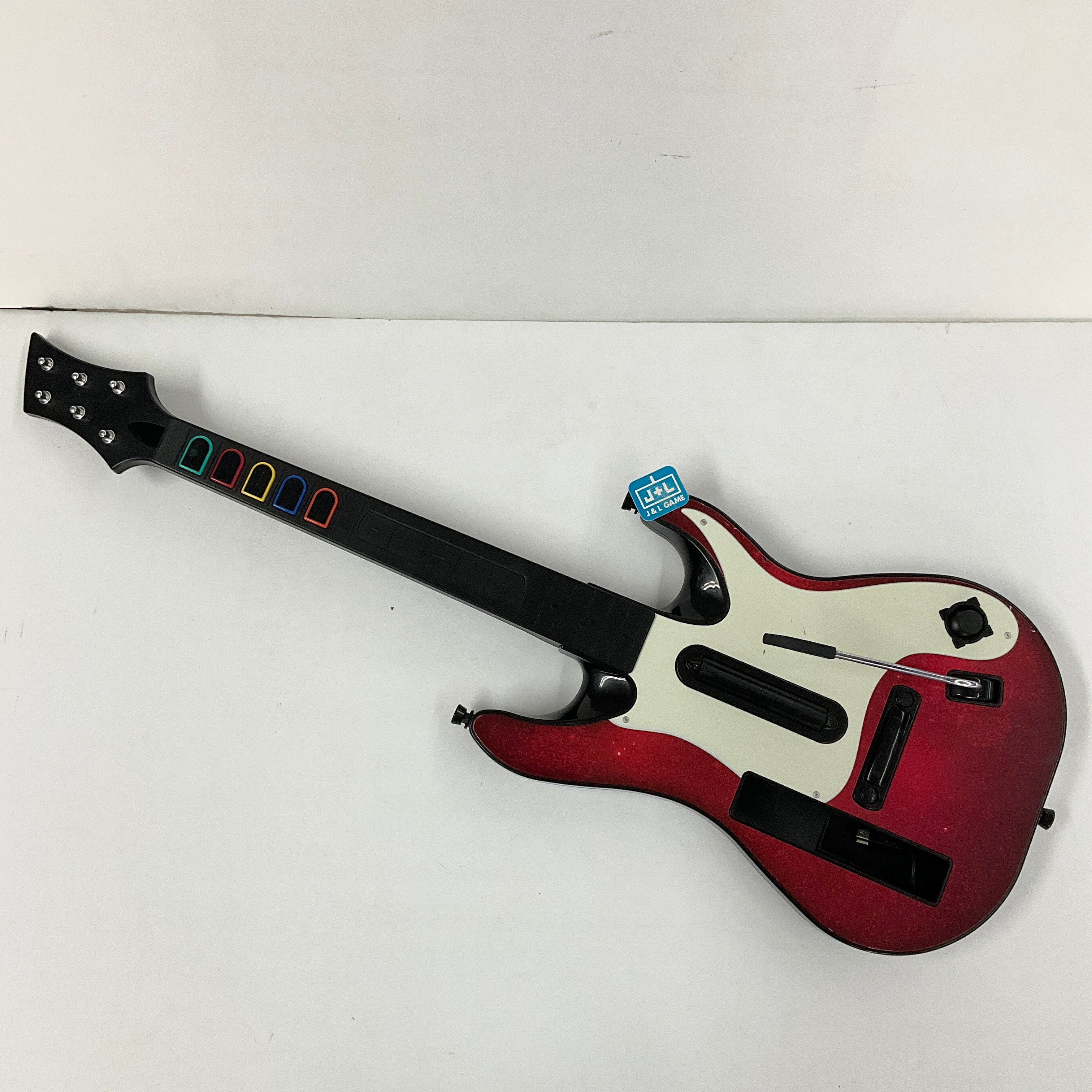 Nintendo Wii Guitar Hero 5 Band Hero Guitar Wireless deals GH5 Red White