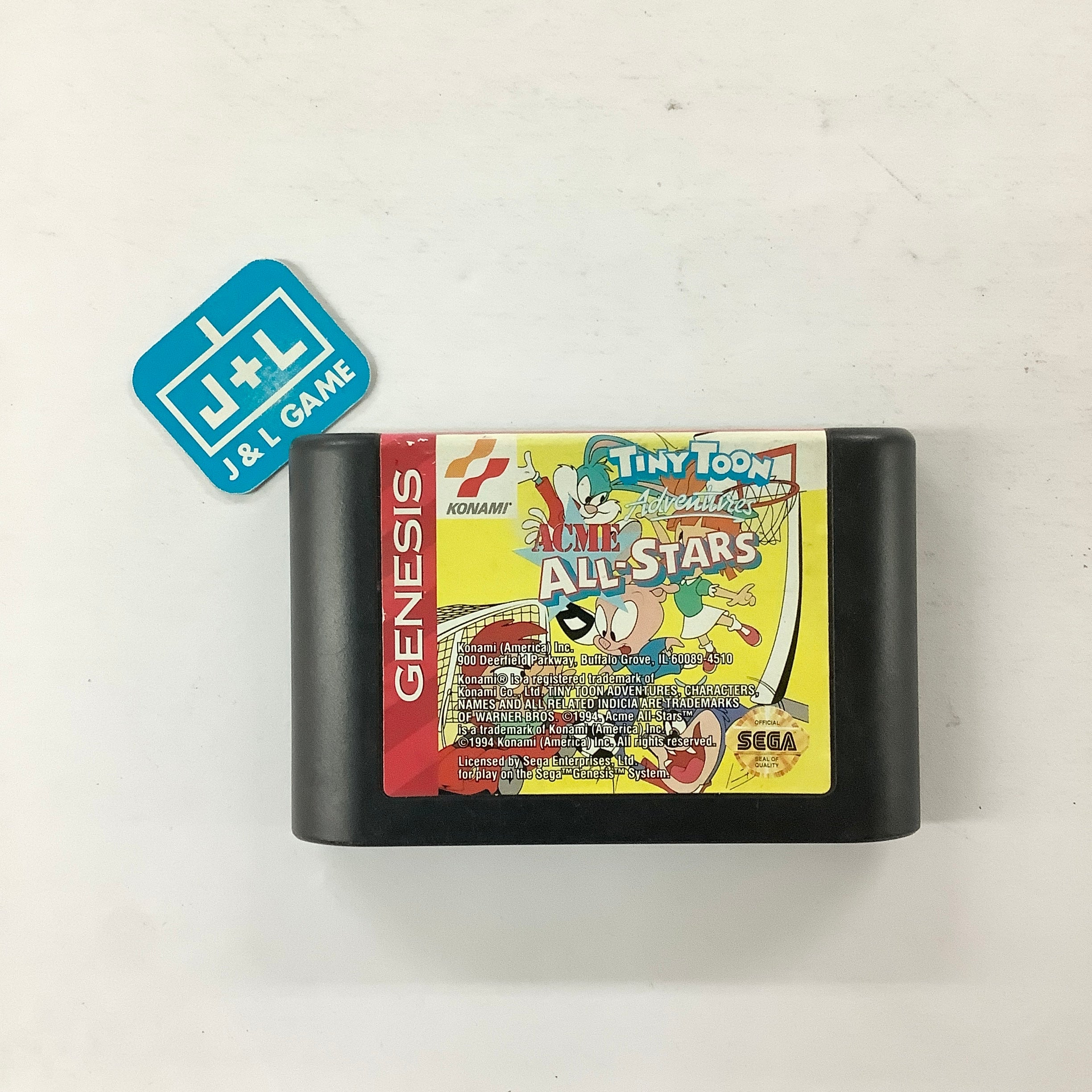 Tiny Toon Adventures: ACME All-Stars - (SG) SEGA Genesis [Pre-Owned] | J&L  Game