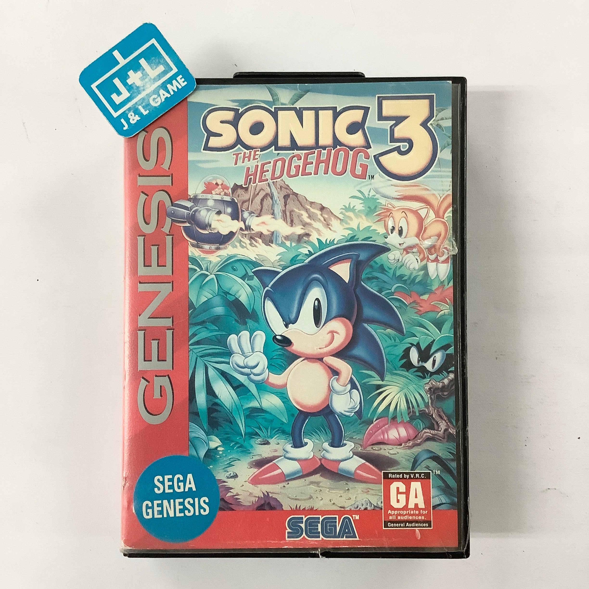 Sonic the Hedgehog 3 - (SG) SEGA Genesis [Pre-Owned] | J&L Game