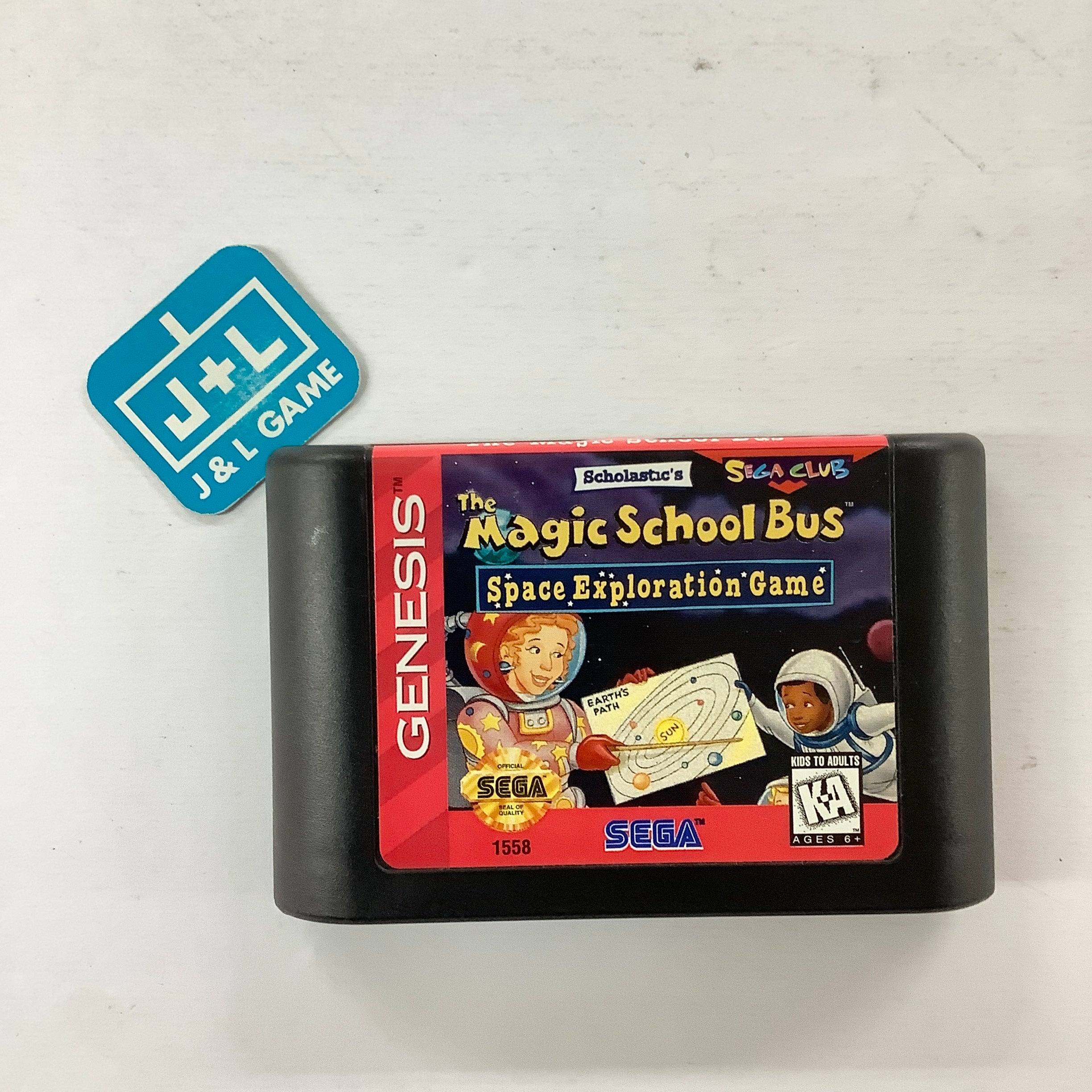 Scholastic's The Magic School Bus: Space Exploration Game - (SG) SEGA  Genesis [Pre-Owned]