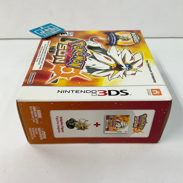 Pokemon Sun with bonus Solgaleo Figure for Nintendo 3DS