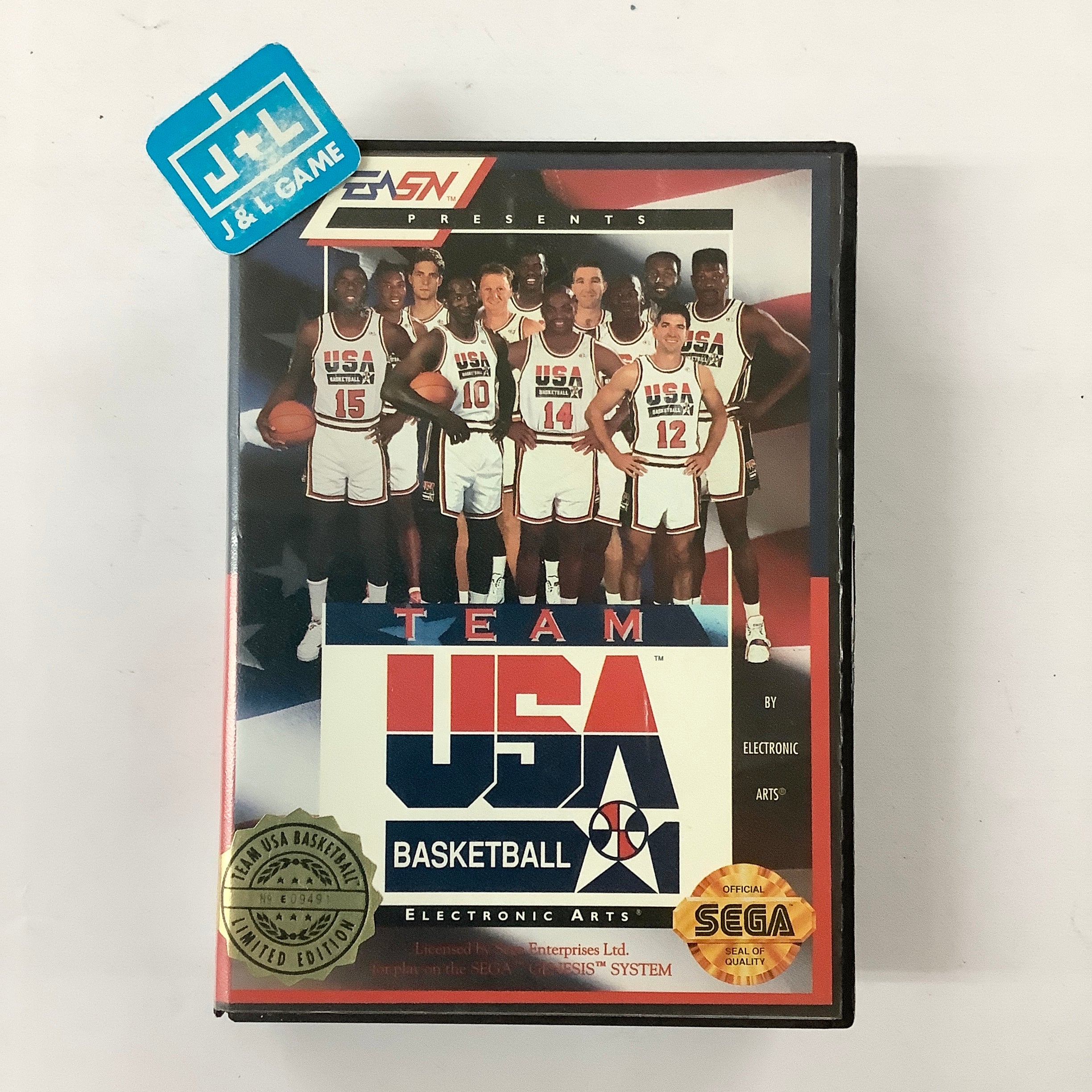 Team USA Basketball - (SG) SEGA Genesis [Pre-Owned]