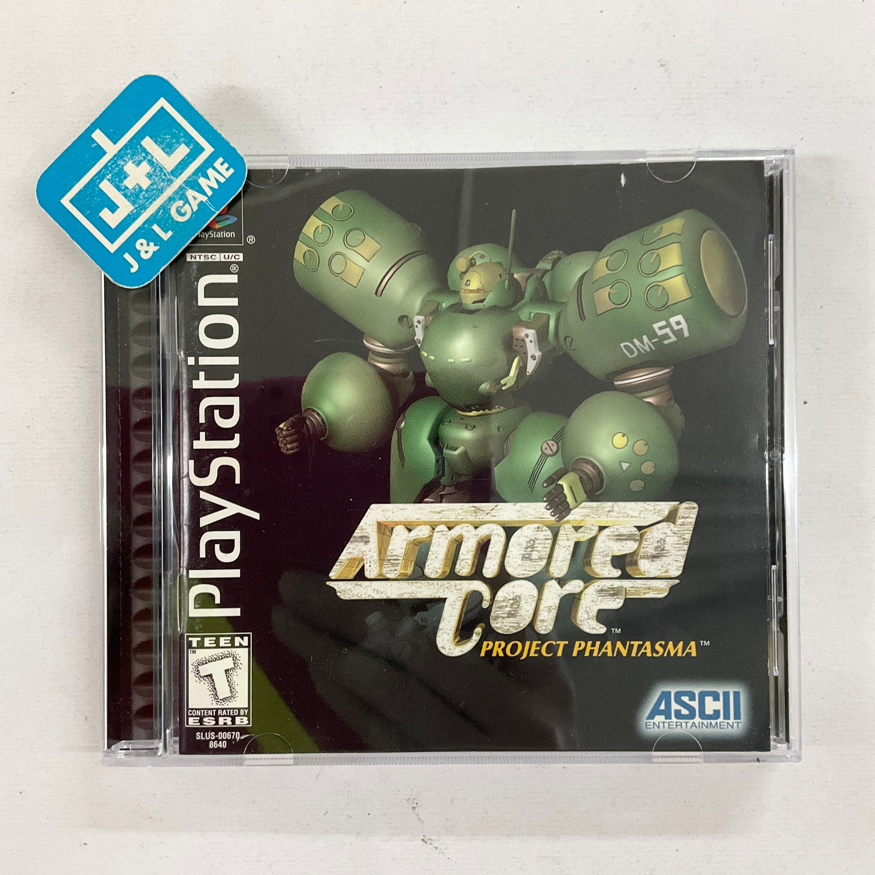 Armored Core: Project Phantasma offers (Sony PlayStation 1, 1998) PS1. Game Disc Only.