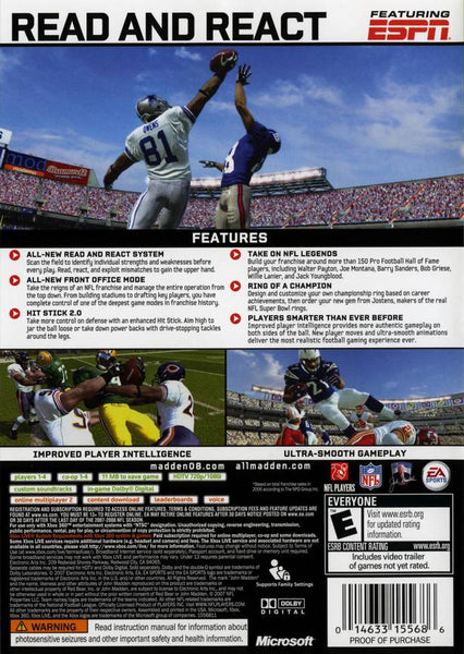 madden 08 ps3