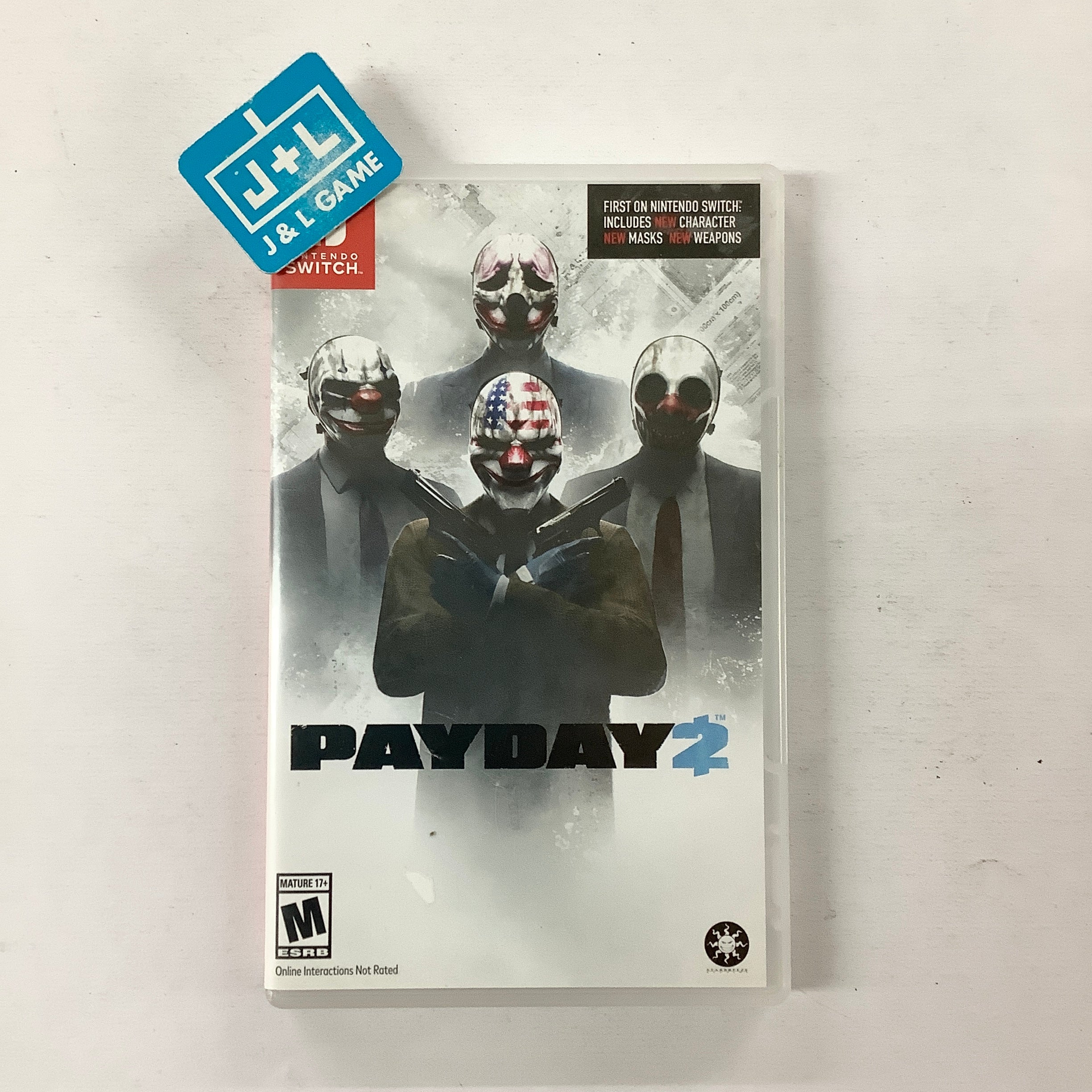 Payday store 2 Nintendo Switch