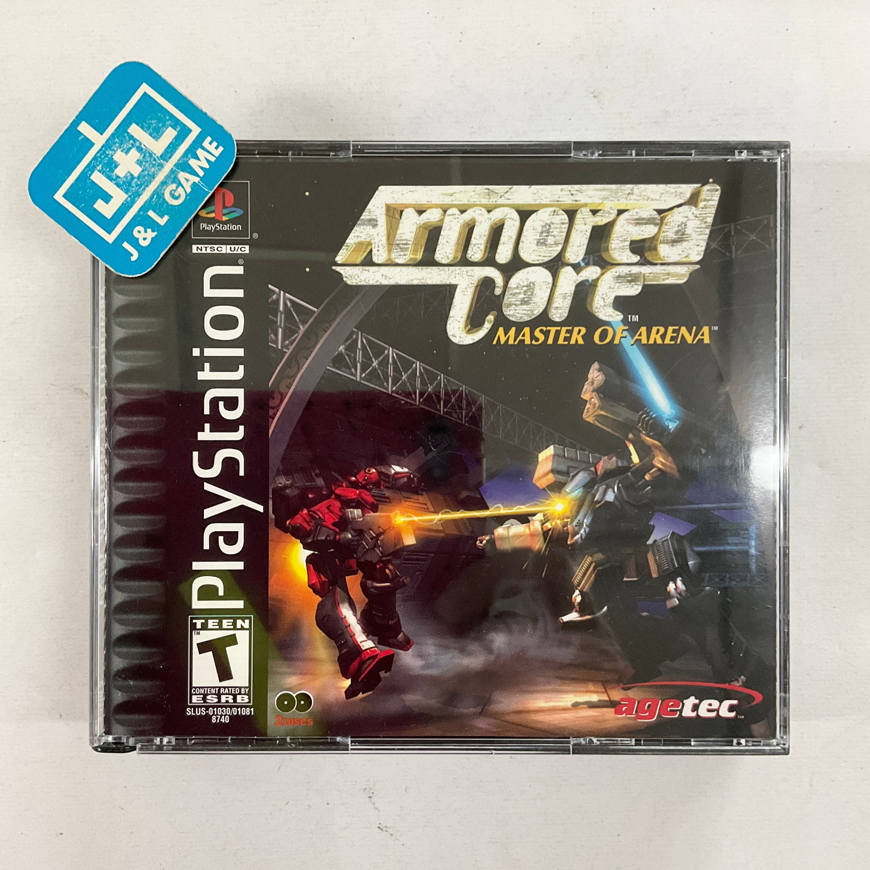 Armored Core: Master of Arena deals Complete great shape tested PS1 Playstation