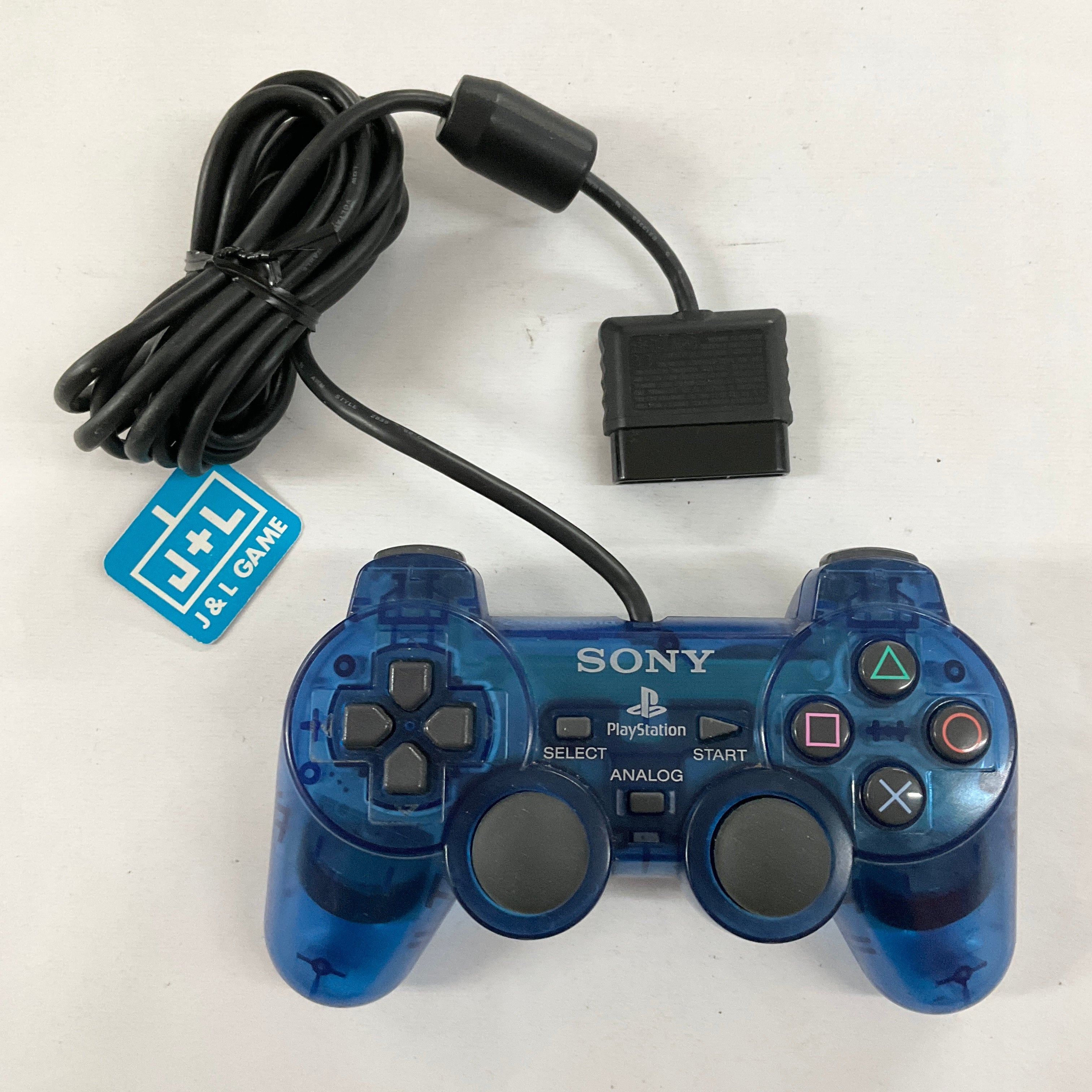 Sony DualShock 2 Controller (Clear Blue) - (PS2) PlayStation 2 [Pre-Ow |  J&L Game