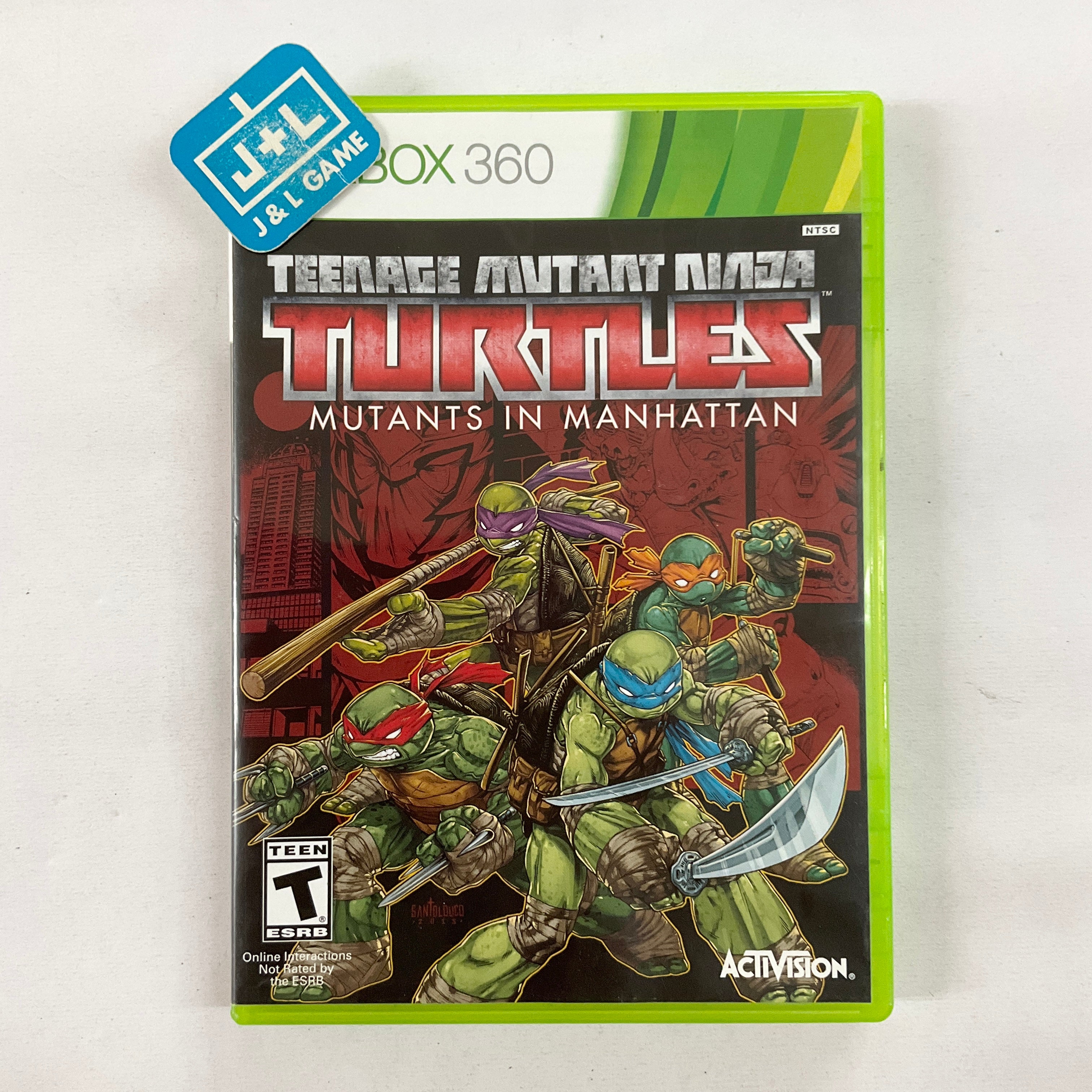 Teenage Mutant Ninja Turtles: Mutants in Manhattan - Xbox 360 [Pre-Own |  J&L Game