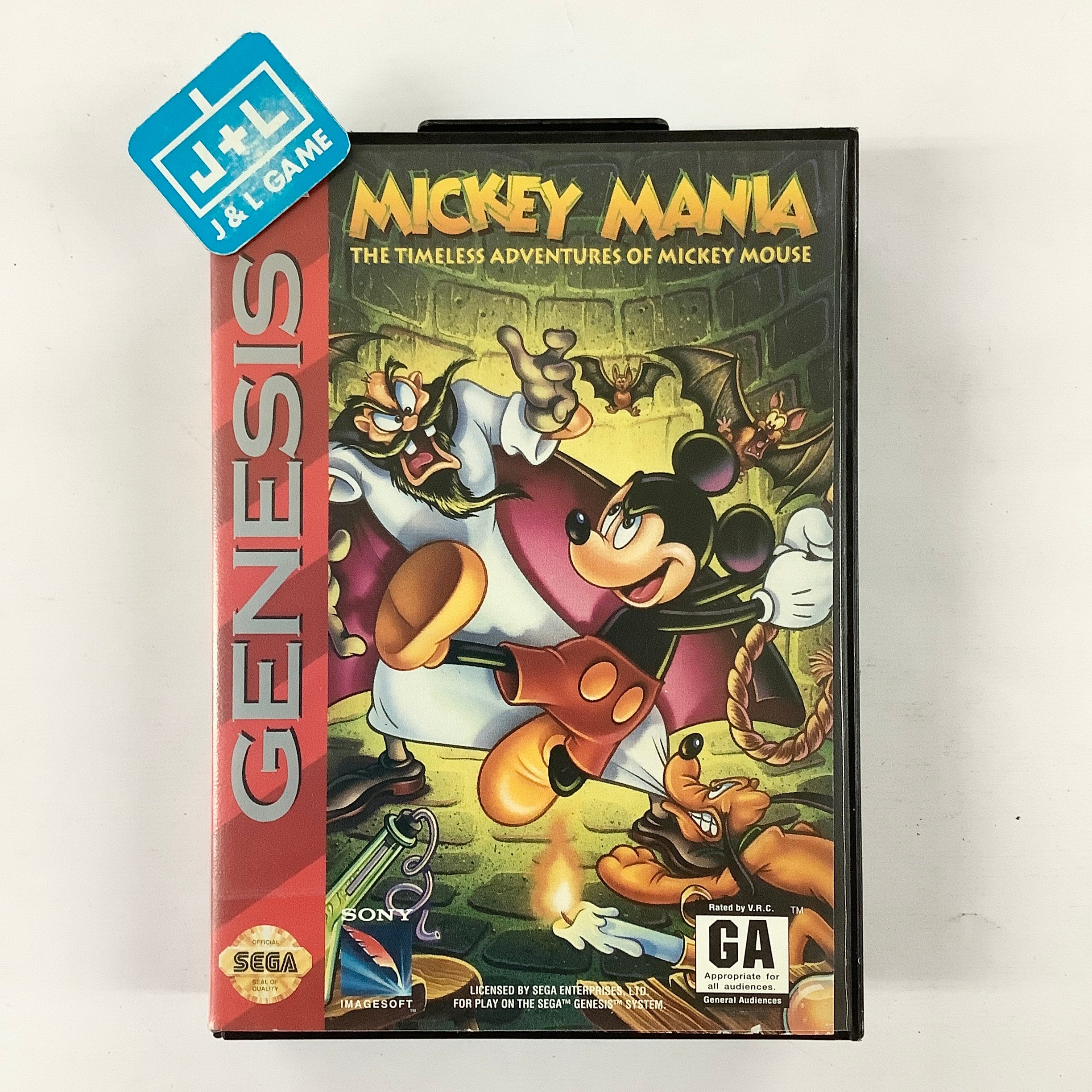 Mickey Mania: The Timeless Adventures of Mickey Mouse - (SG) SEGA Gene |  J&L Game