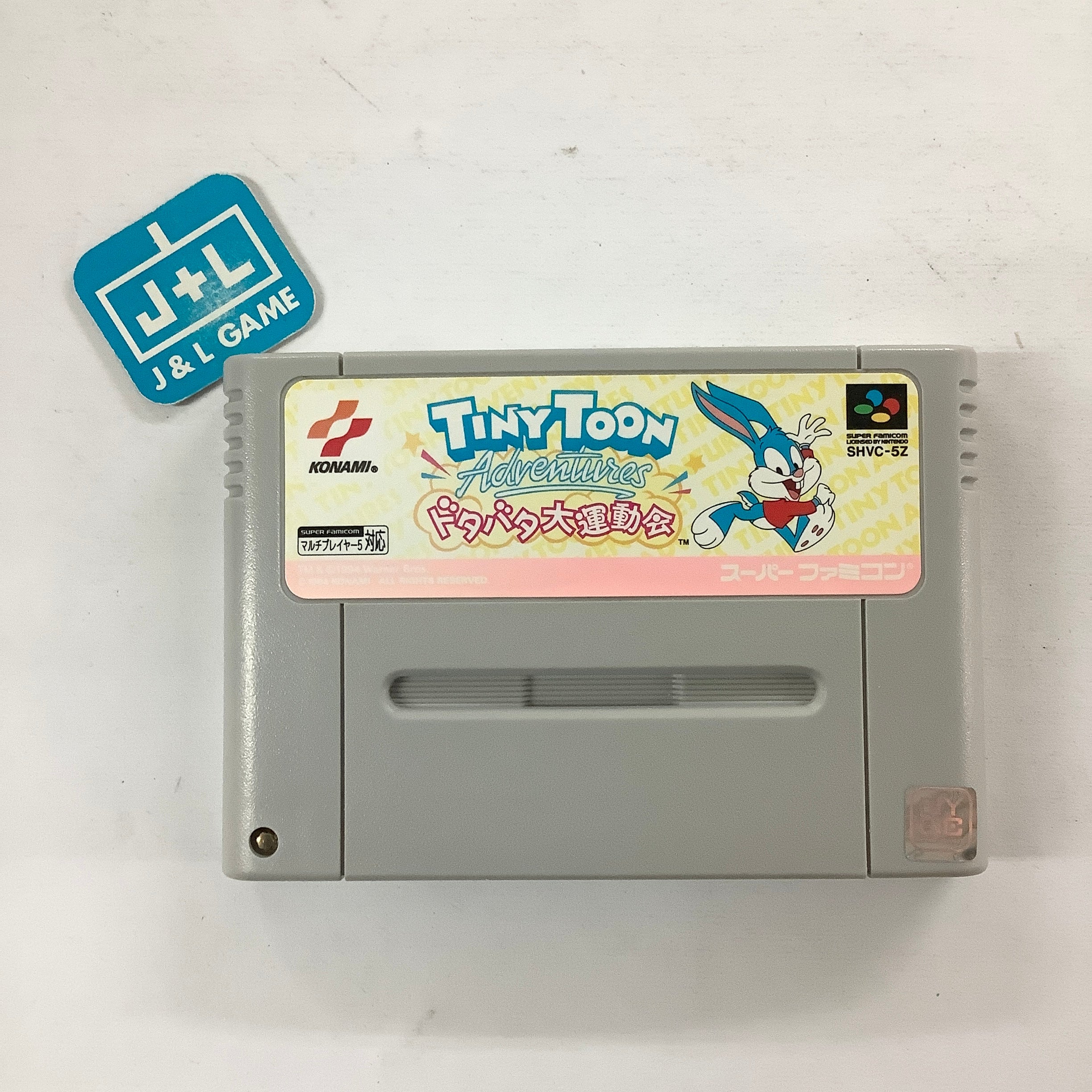 Tiny Toon Adventures: Dotabata Daiundoukai - (SFC) Super Famicom  [Pre-Owned] (Japanese Import)