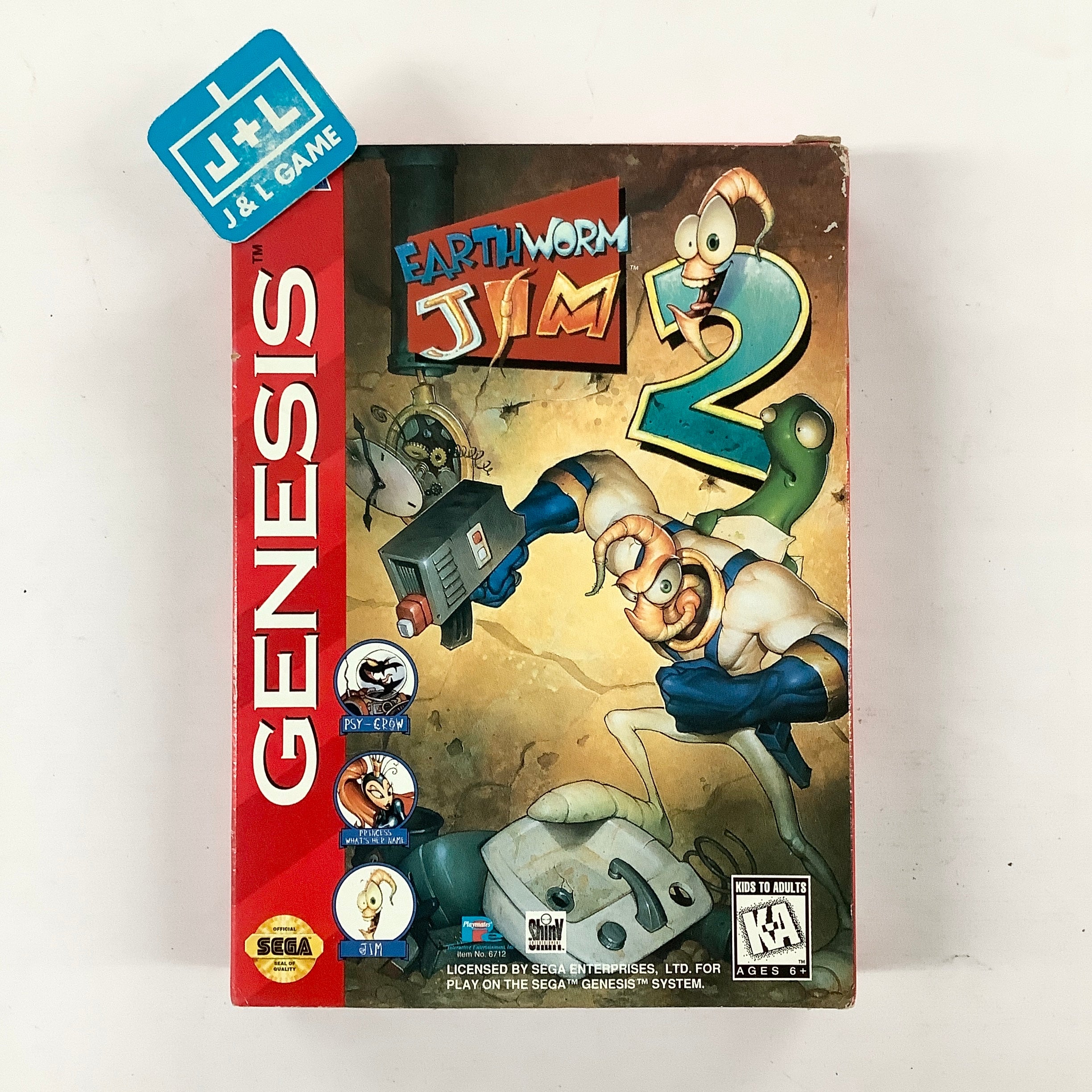 Shops Earthworm Jim 2 on Sega Genesis