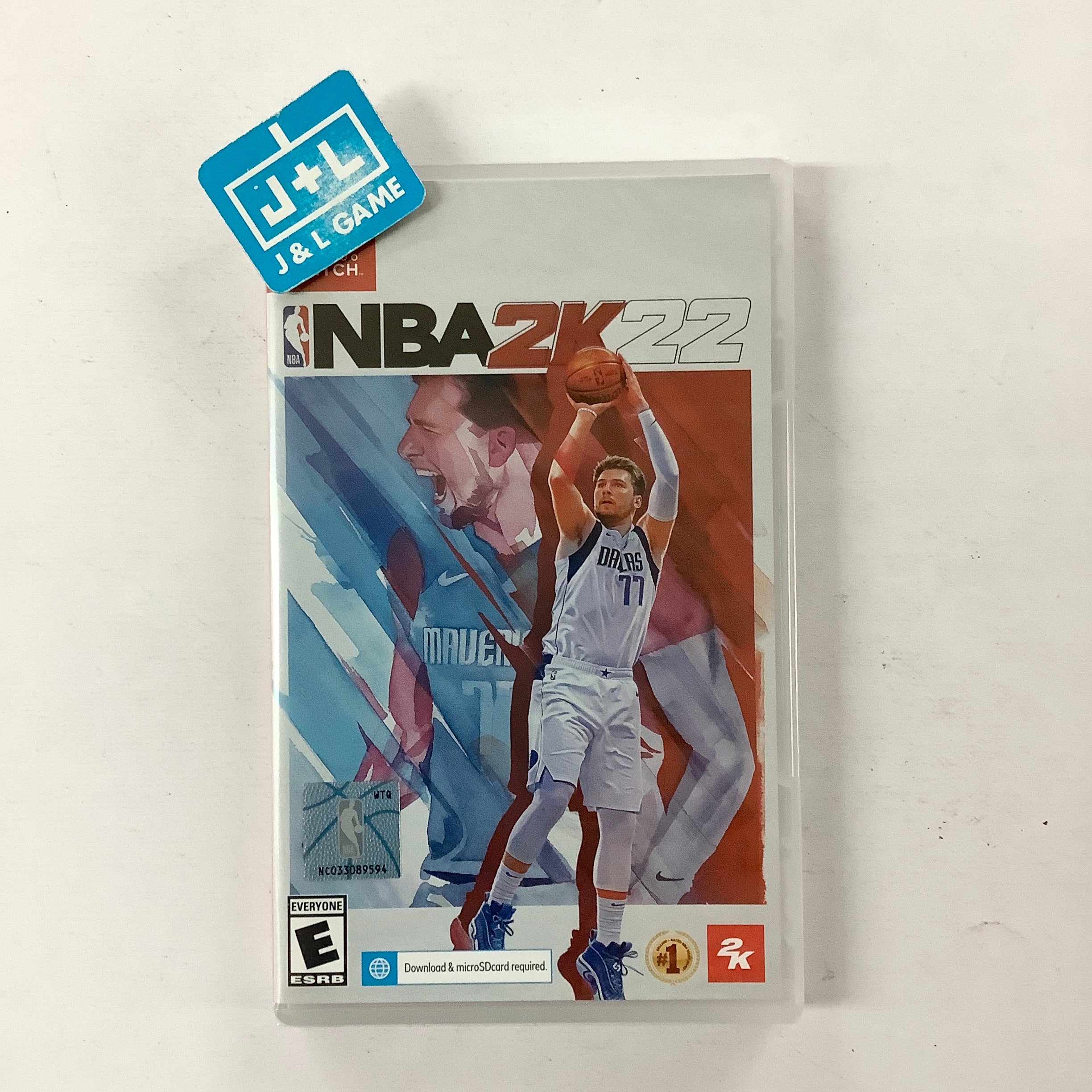 Nintendo switch DS discount with NBA2k22 & Travel Case!