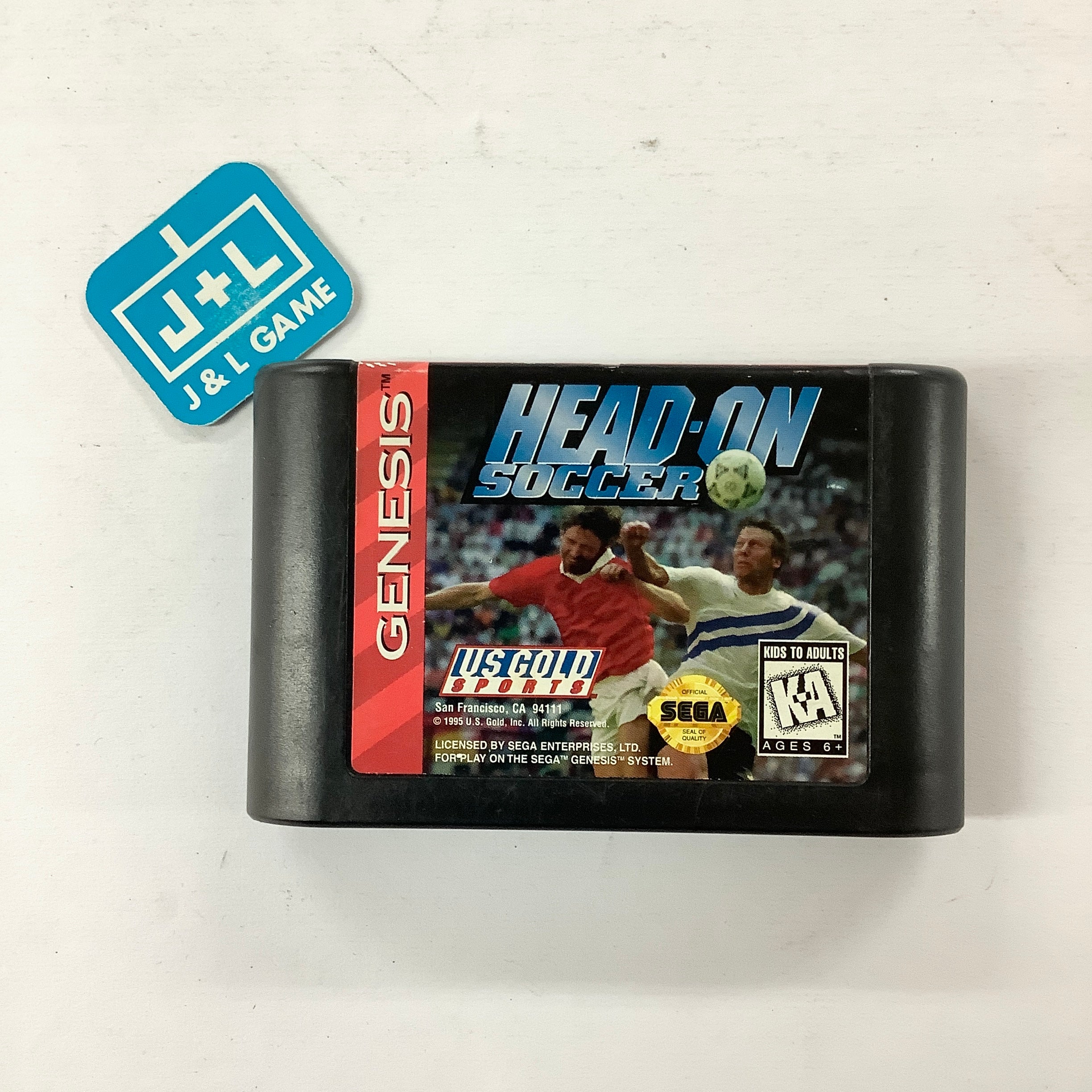 Head-On Soccer - (SG) SEGA Genesis [Pre-Owned] | J&L Game