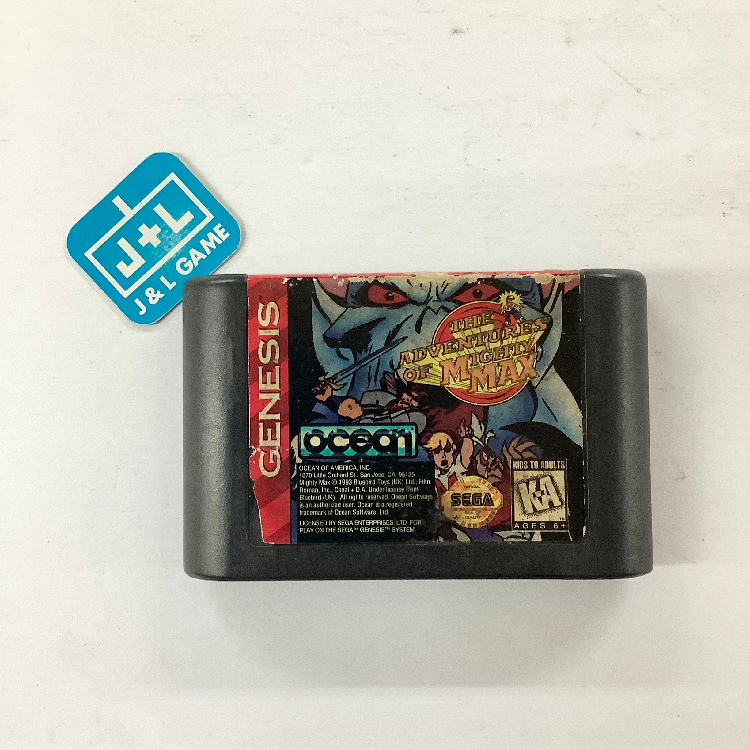 The Adventures of Mighty Max - (SG) SEGA Genesis [Pre-Owned] | J&L Game