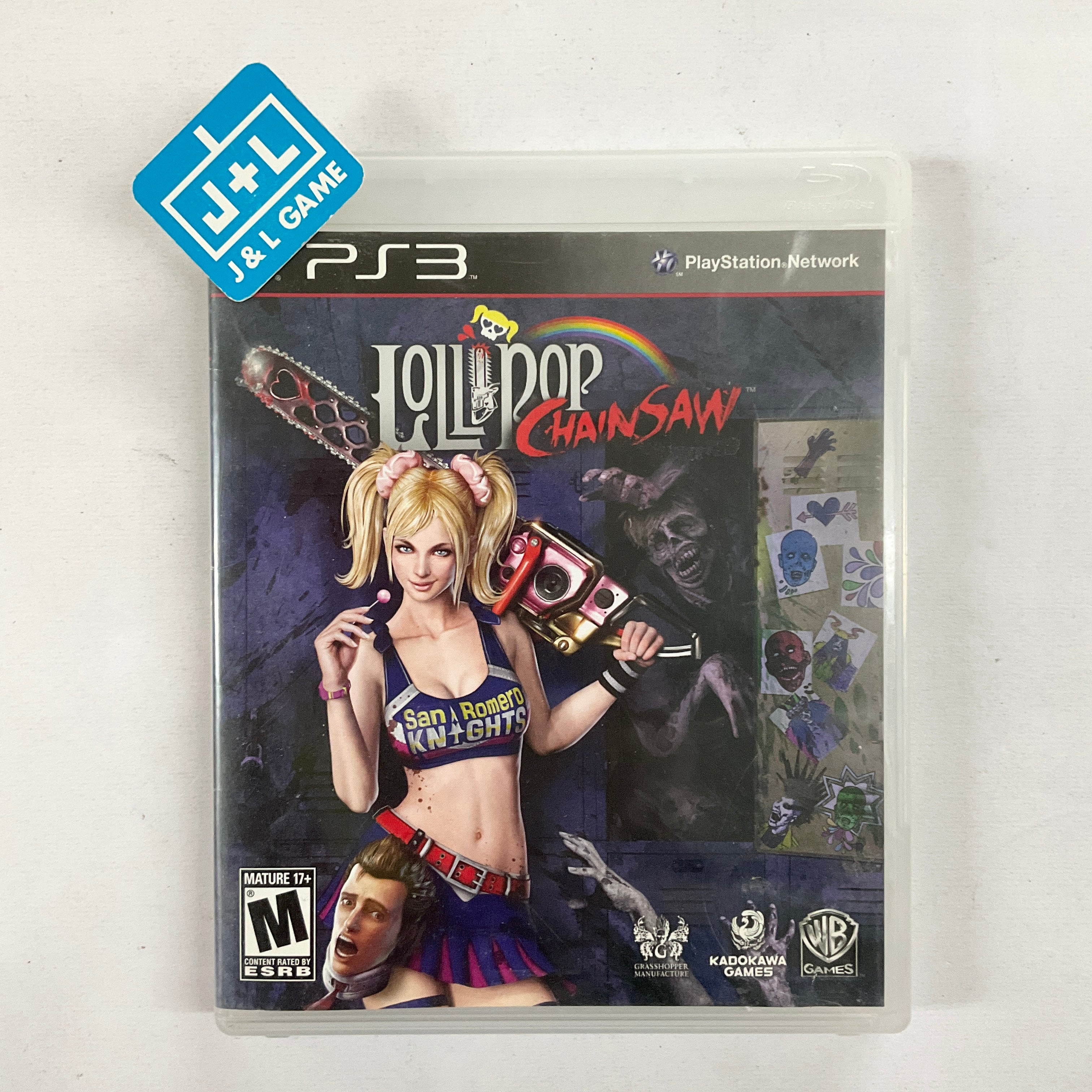 Lollipop Chainsaw For Playstation high quality 3