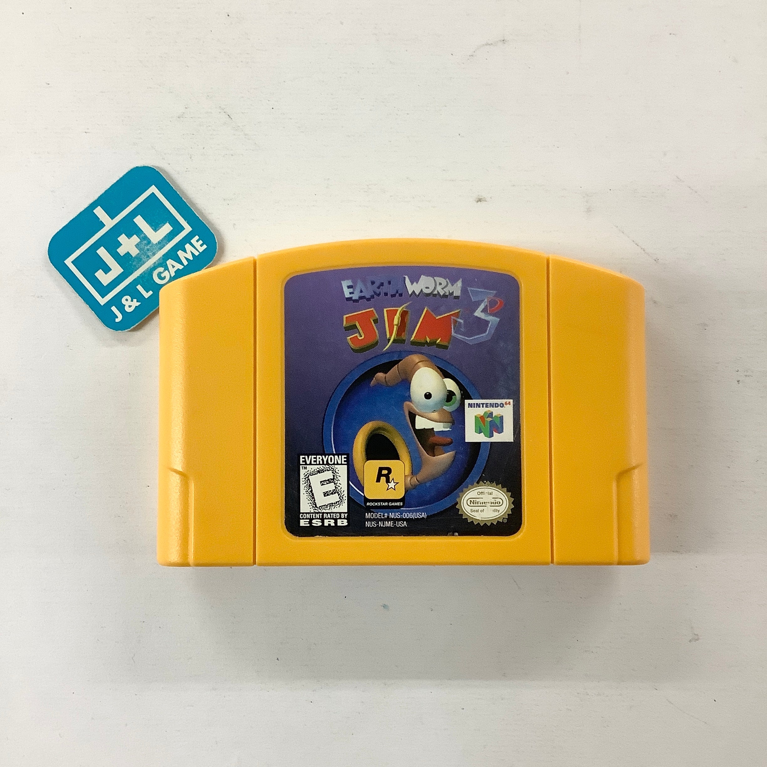 Earthworm Jim hotsell 3D for Nintendo 64