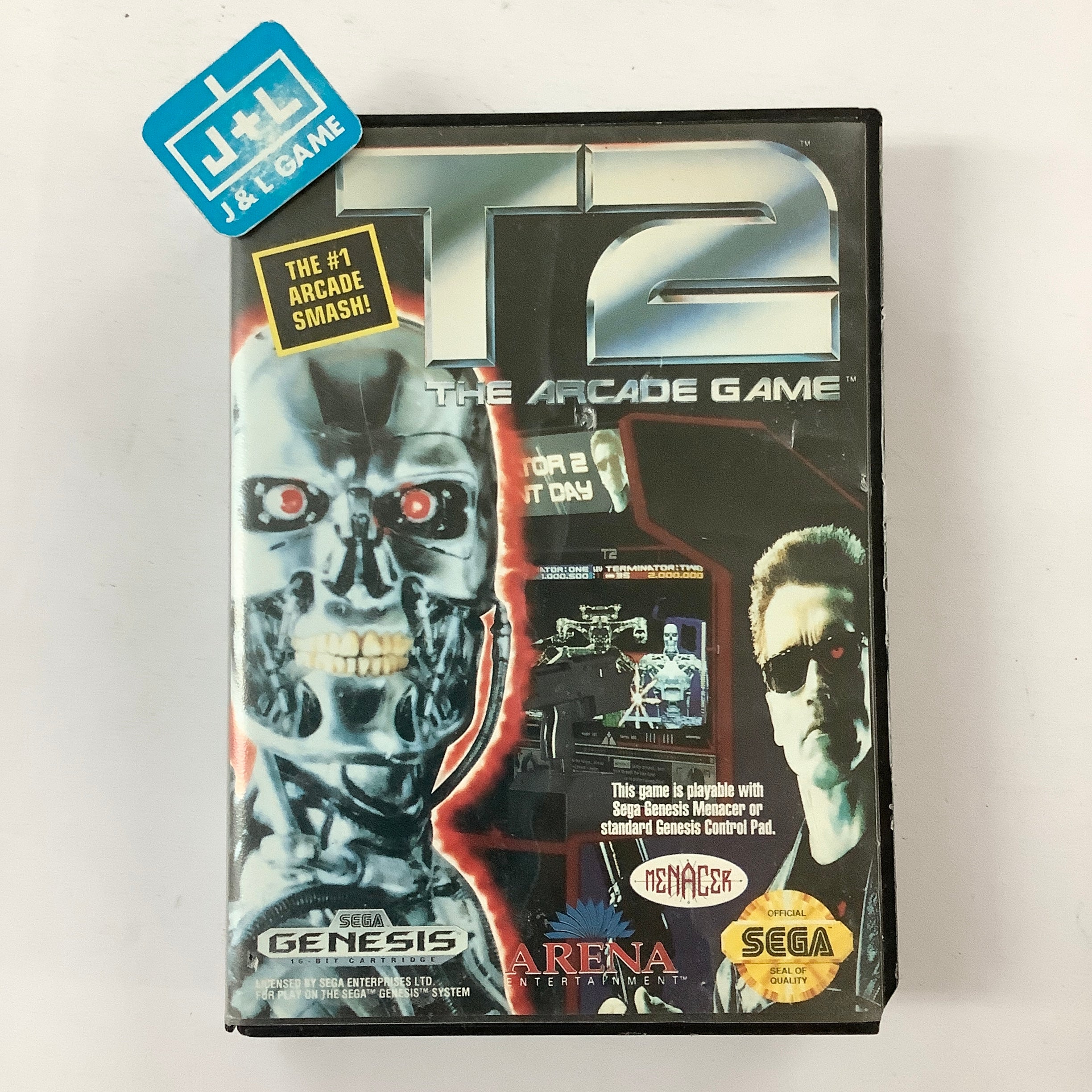 T2: The Arcade Game - (SG) SEGA Genesis [Pre-Owned] | J&L Game