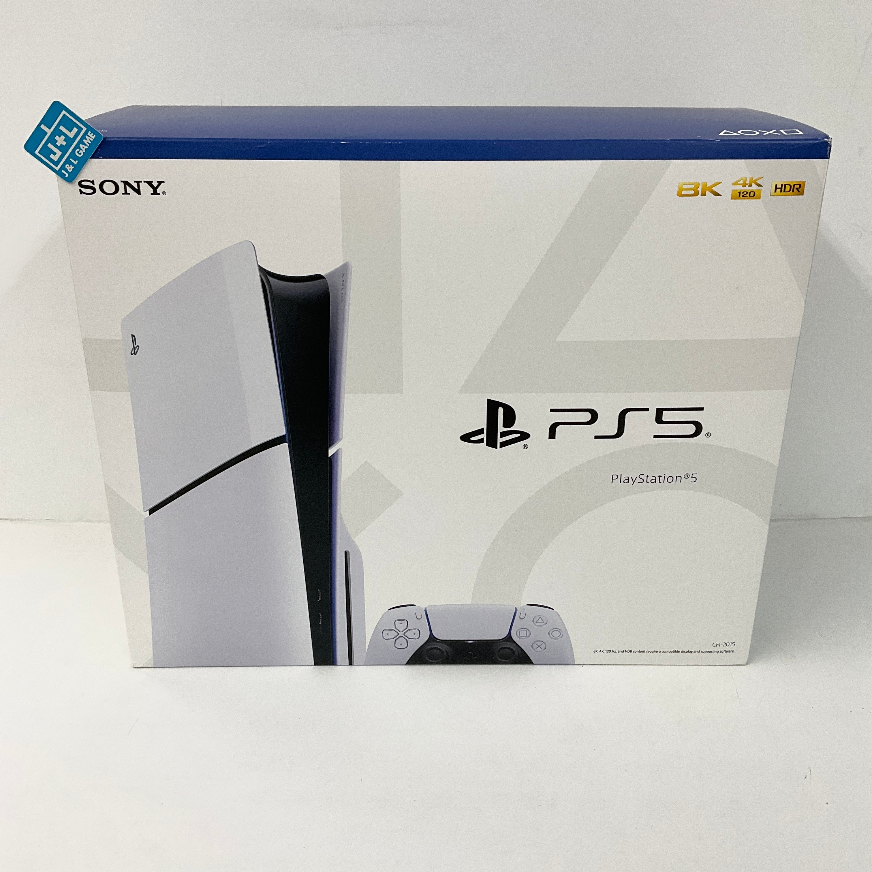 Sony PS5 SLIM PlayStation 5 1TB 4K Blue-Ray Disk Edition Gaming Console  CFI-2015