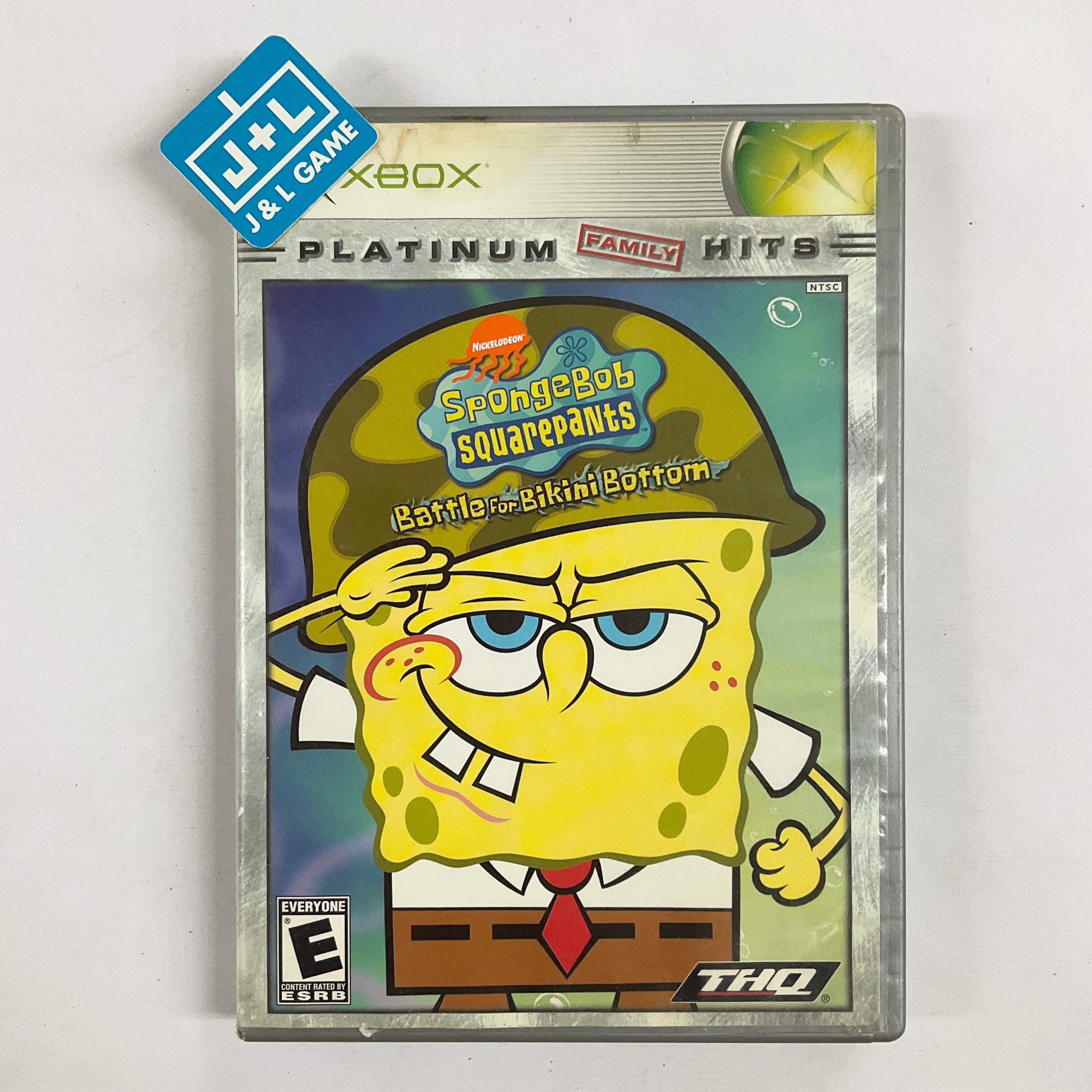 SpongeBob SquarePants: Battle for Bikini Bottom (Platinum Hits) - (XB) Xbox  [Pre-Owned]