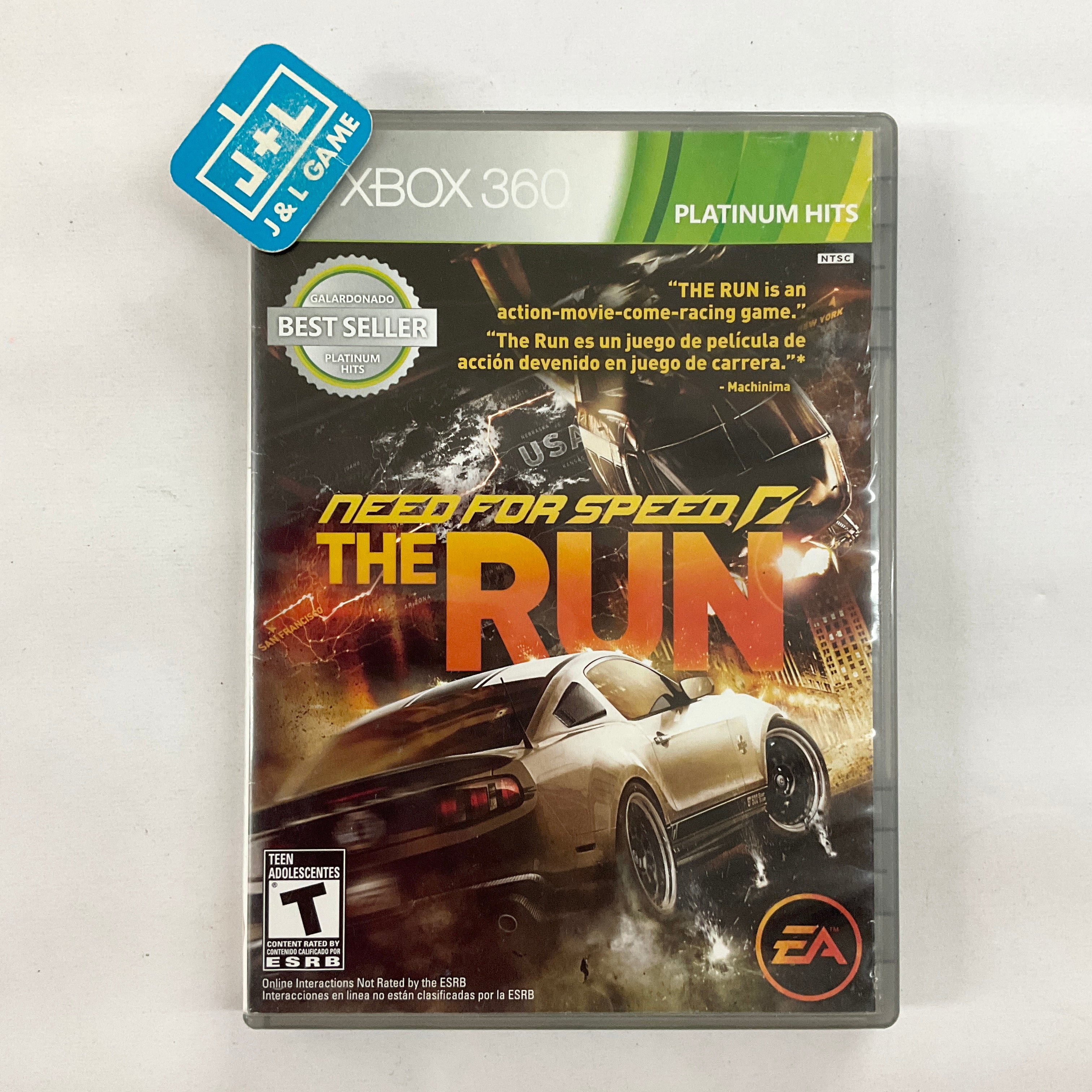 Need For Speed The Run Platinum Hits   Xbox 20 [Pre Owned]