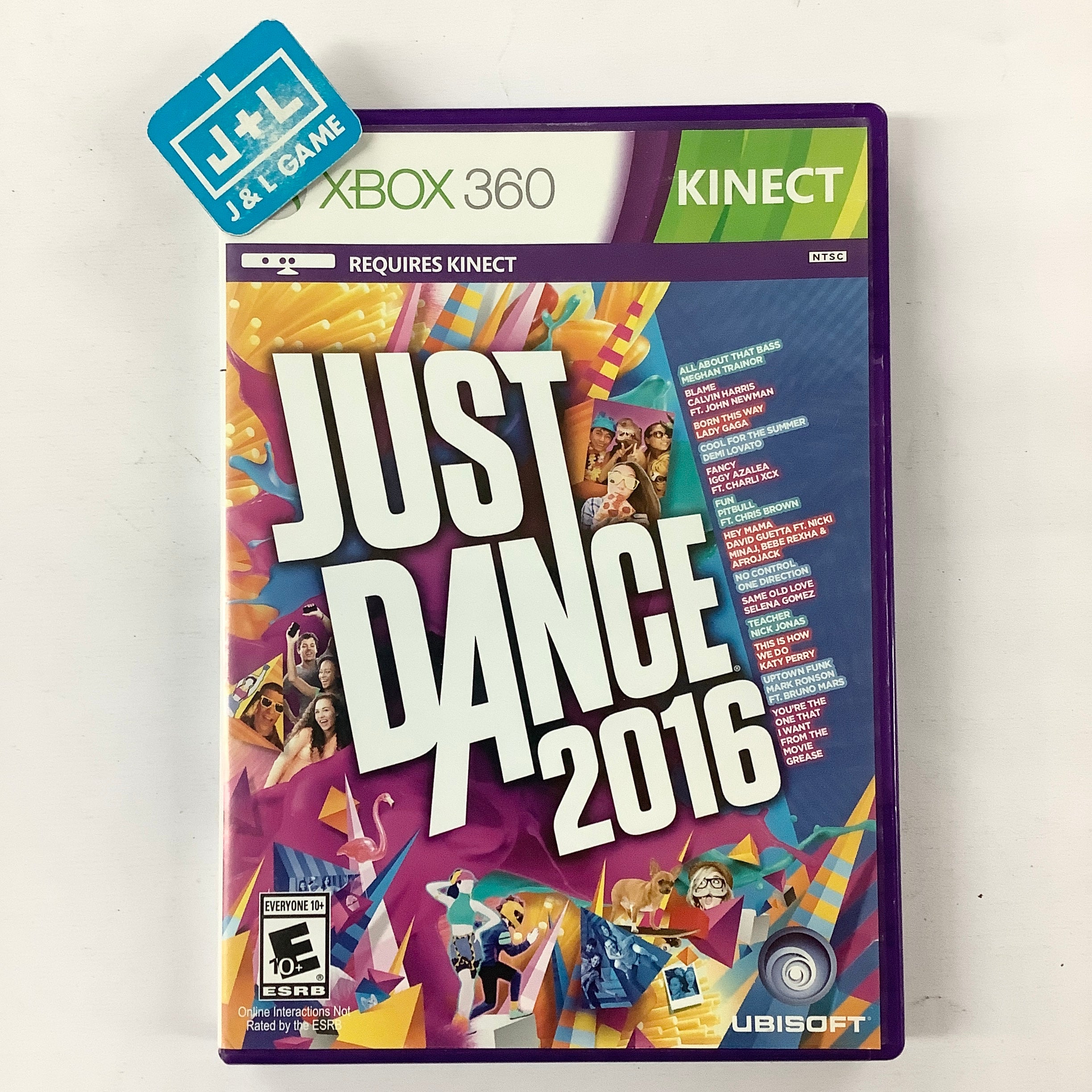 Just Dance 2016 (Kinect Required) - Xbox 360 [Pre-Owned] | J&L Game