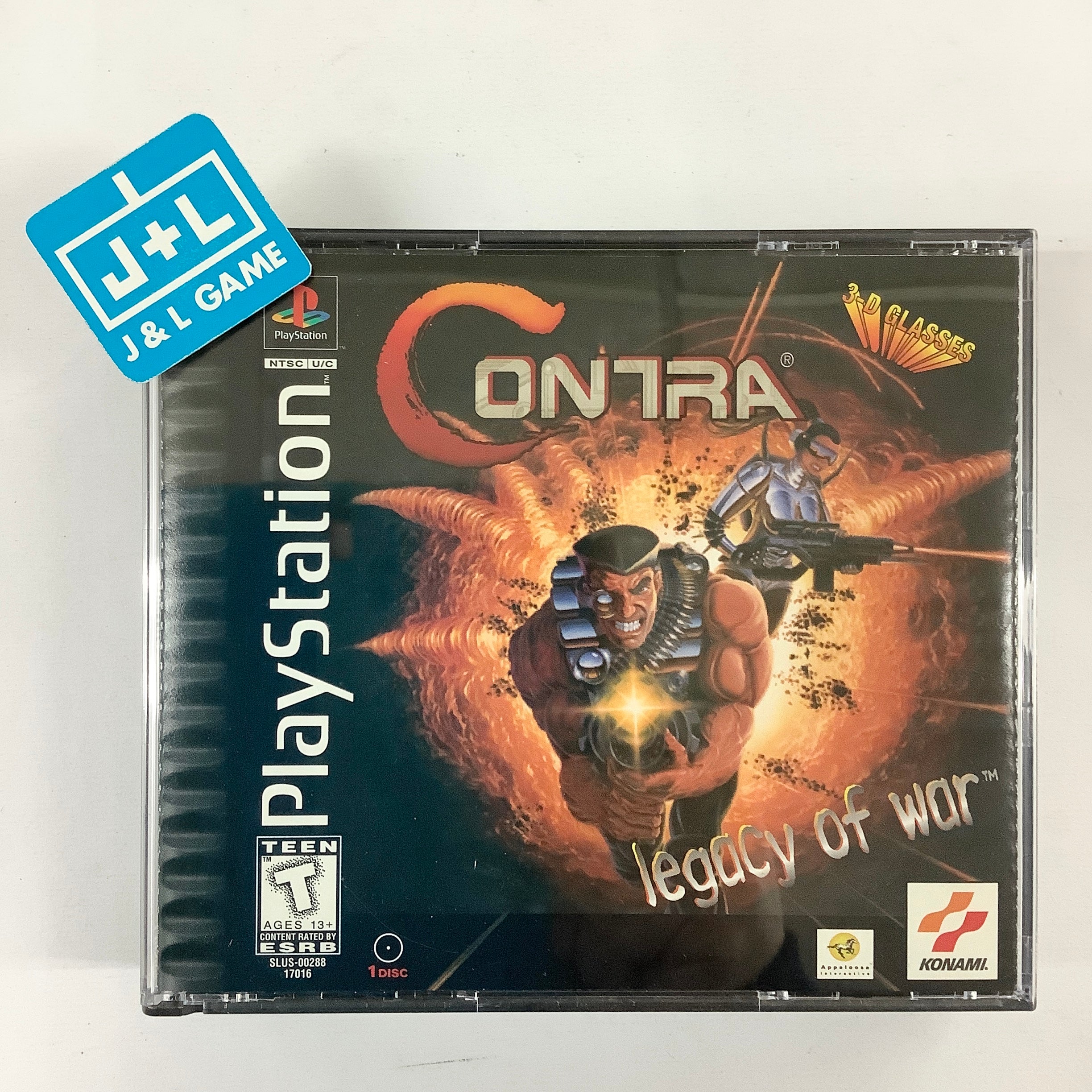 Contra: Legacy of War (Dual Disc Case) - (PS1) PlayStation 1 [Pre-Owne |  J&L Game