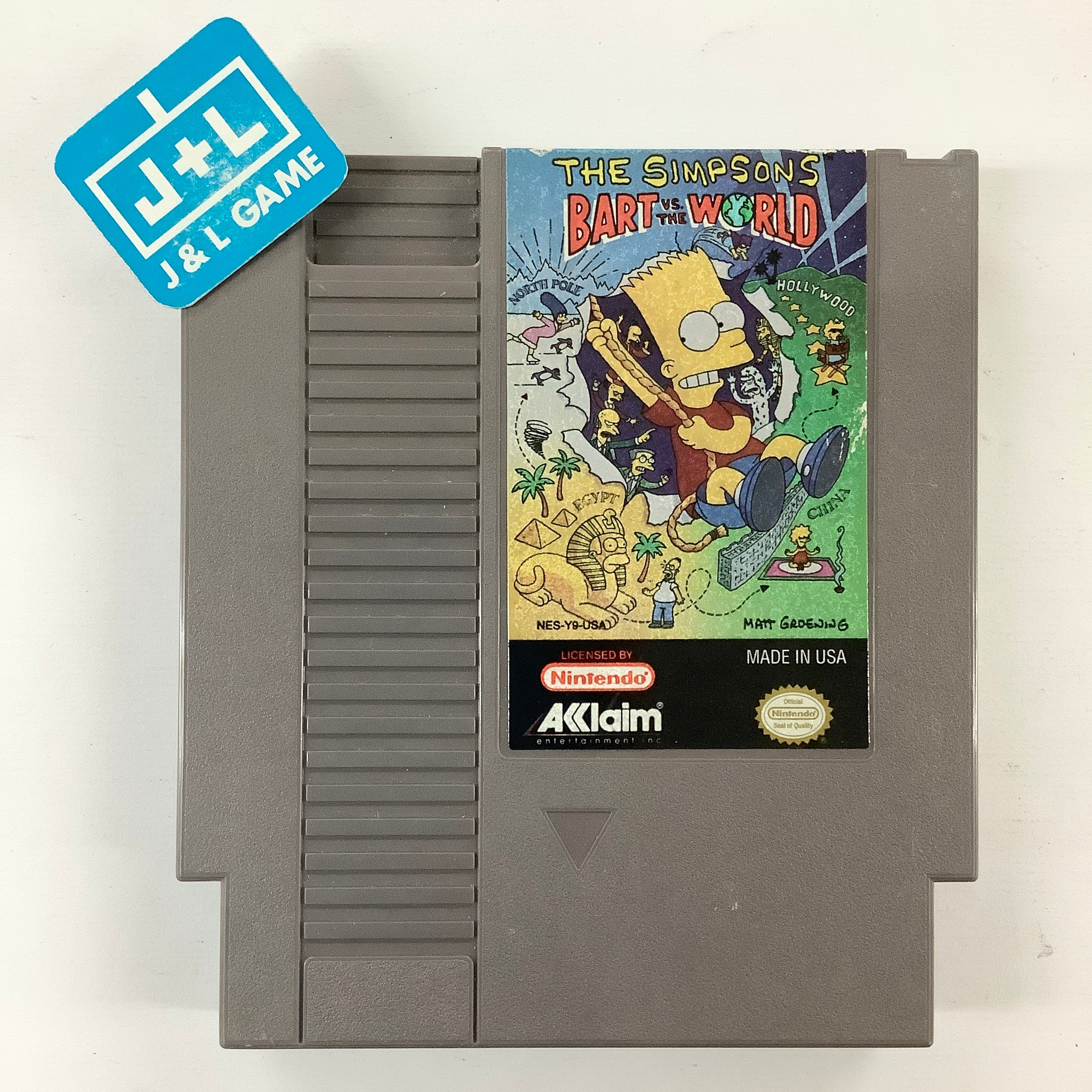 Nes simpsons store games