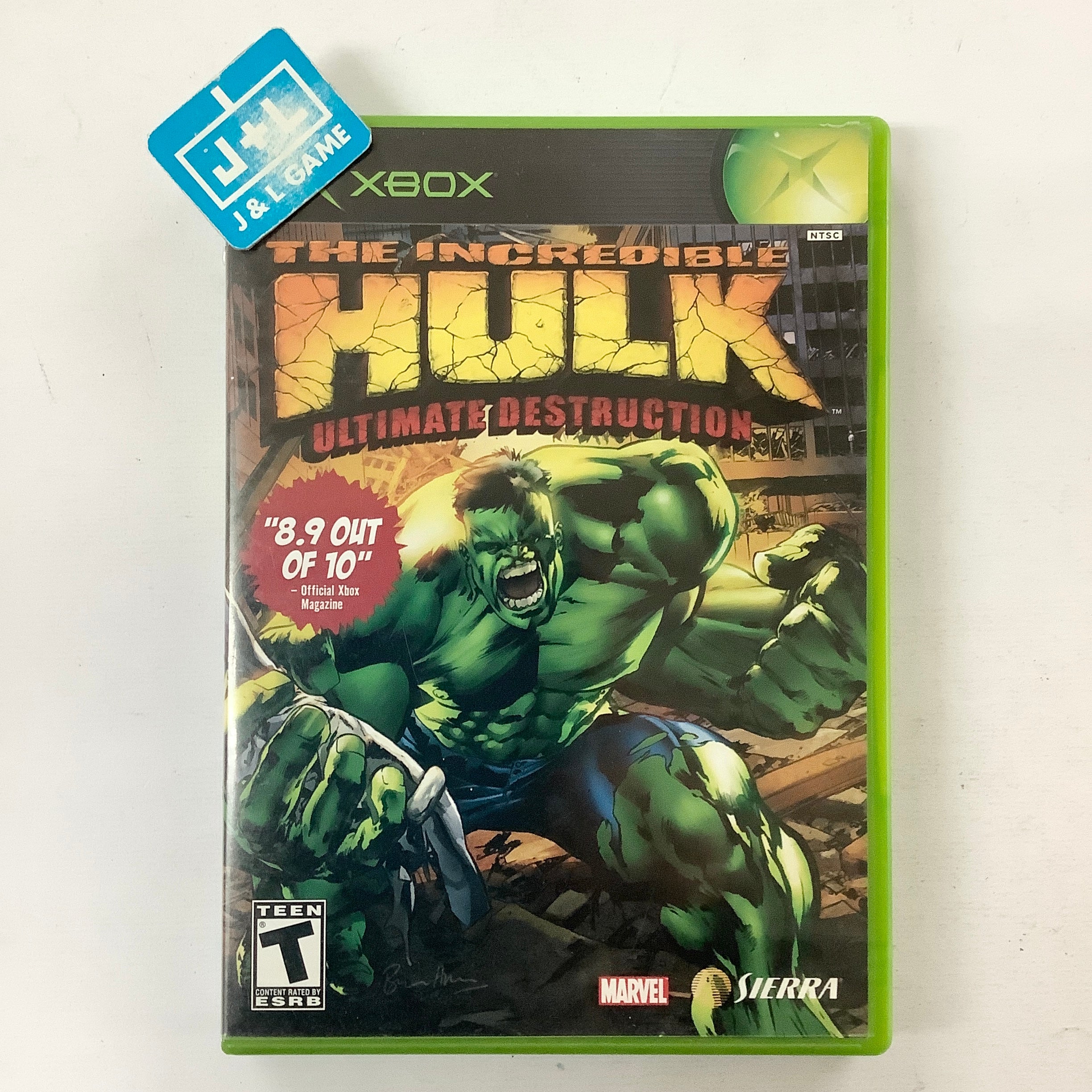 The Incredible Hulk: Ultimate Destruction - (XB) Xbox [Pre-Owned 