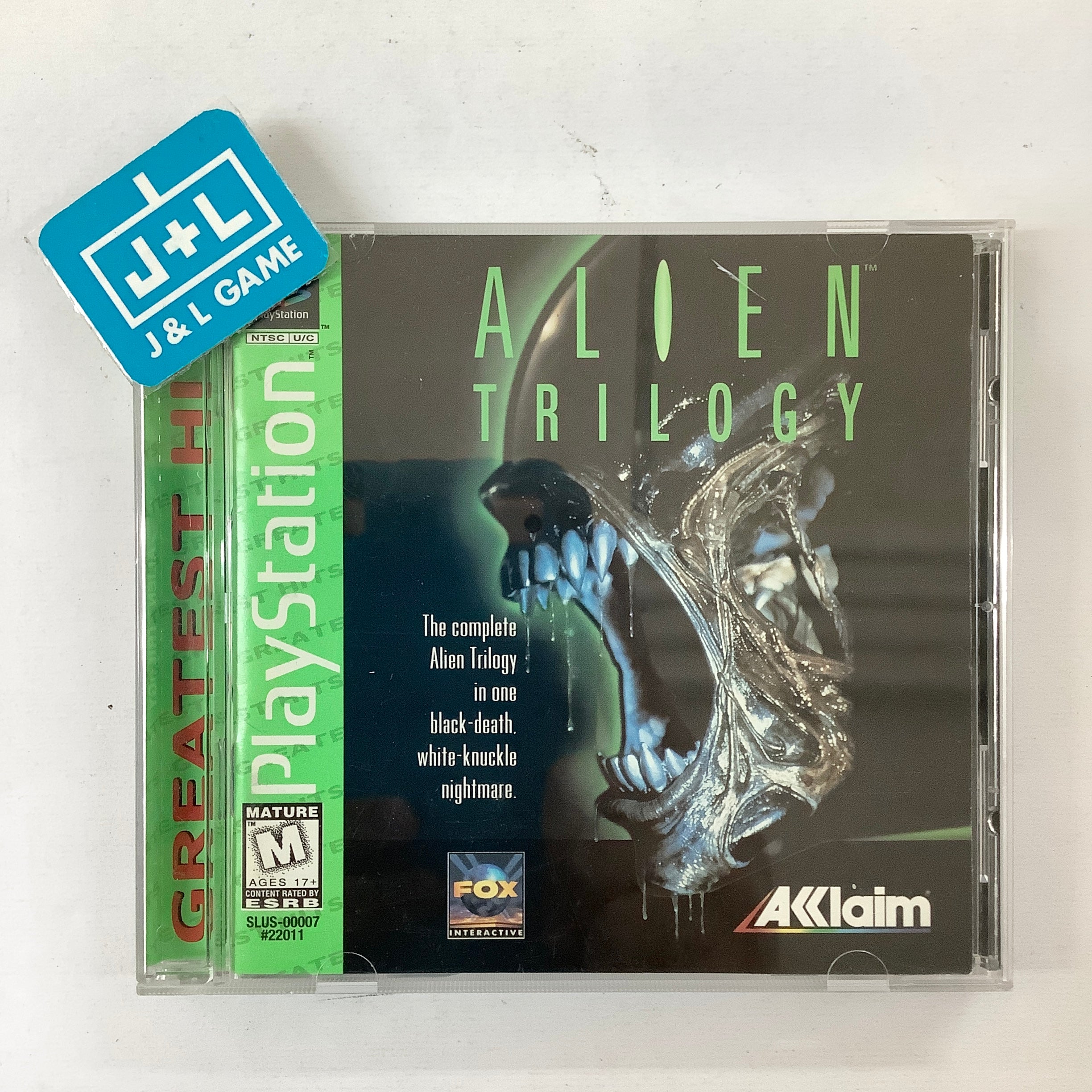 Alien Trilogy (Greatest Hits) - (PS1) PlayStation 1 [Pre-Owned] | J&L Game