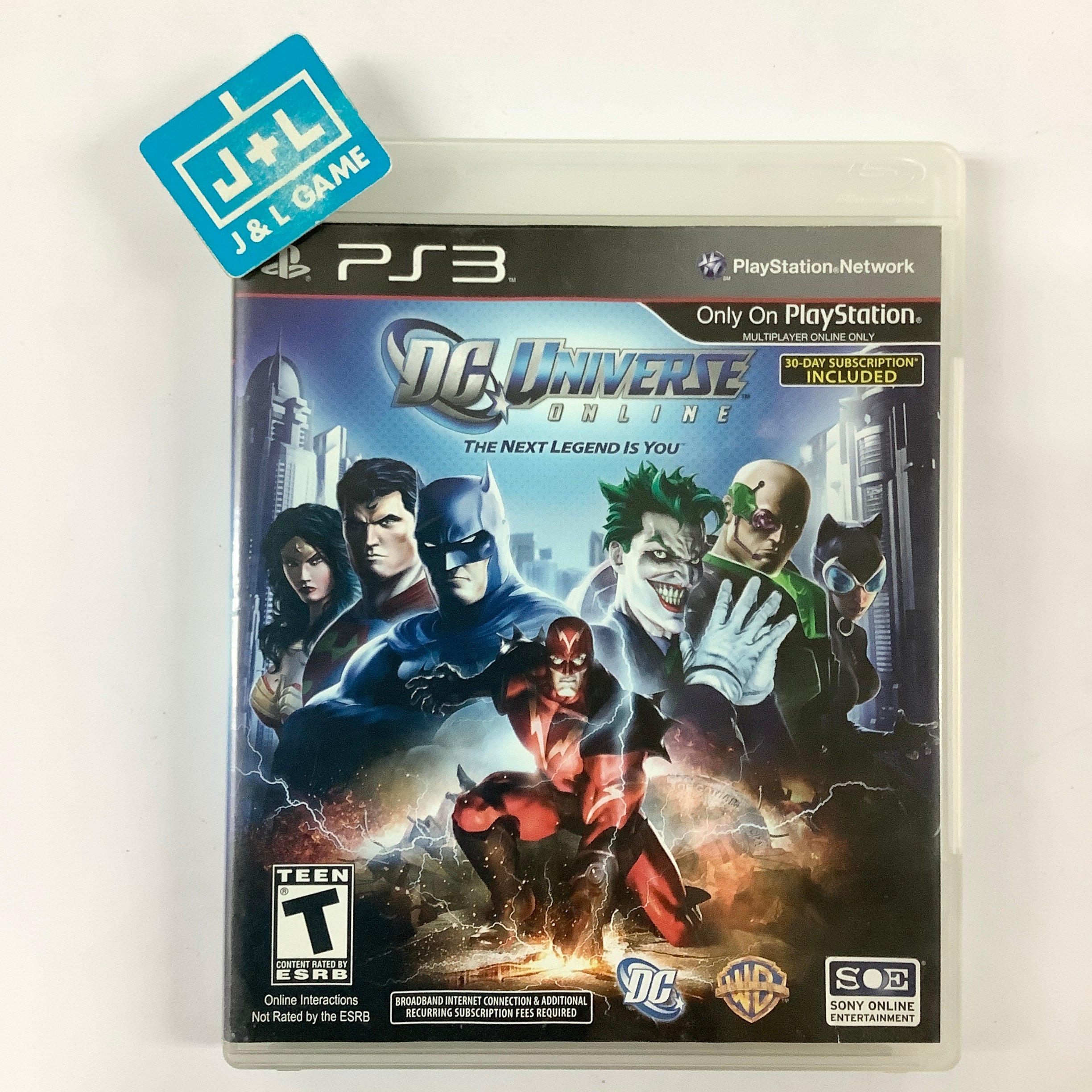 DC Universe Online - (PS3) PlayStation 3 [Pre-Owned] | J&L Game