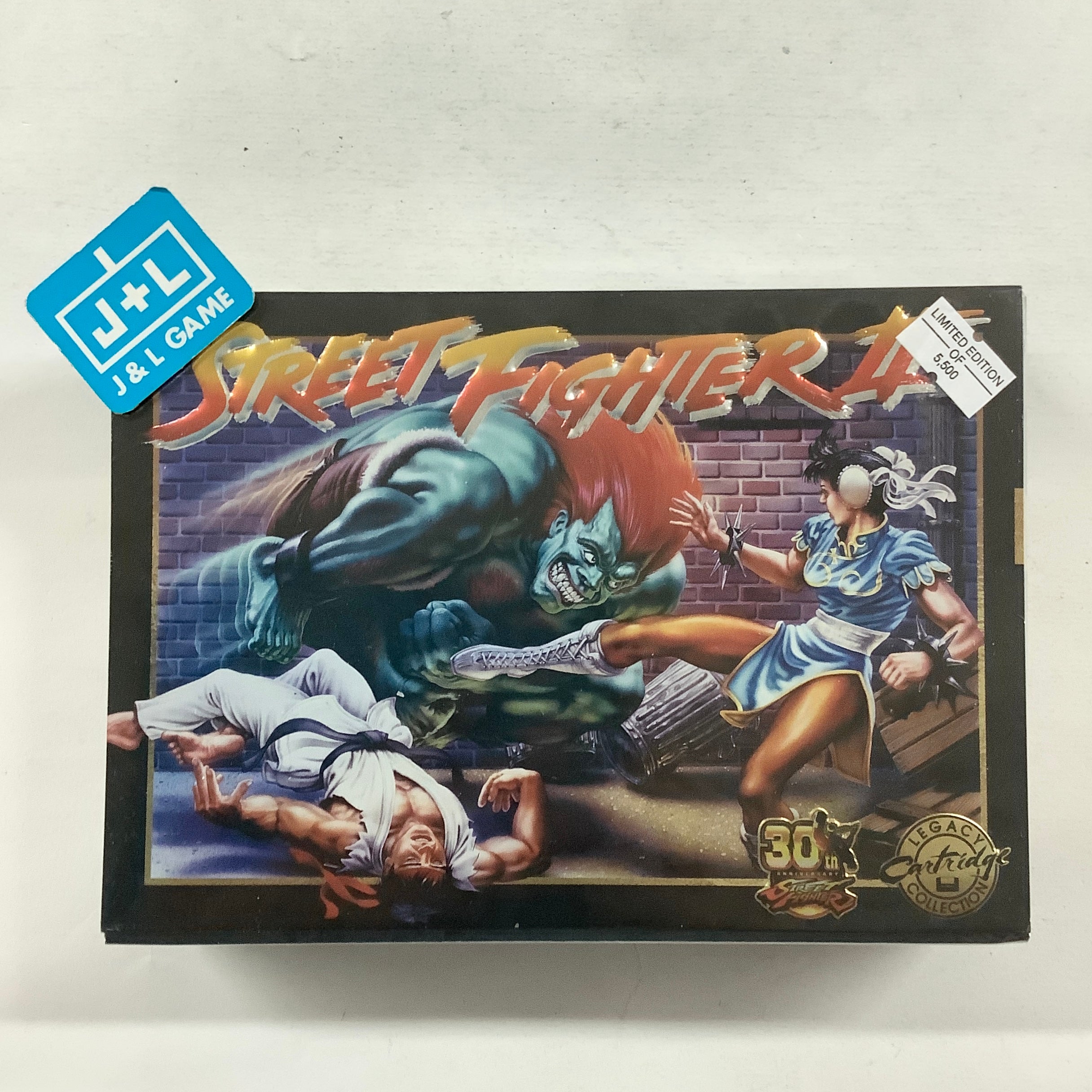 COLLECTORS EDITION VIDEO GAME hotsell 1992 SNES STREET FIGHTER 2