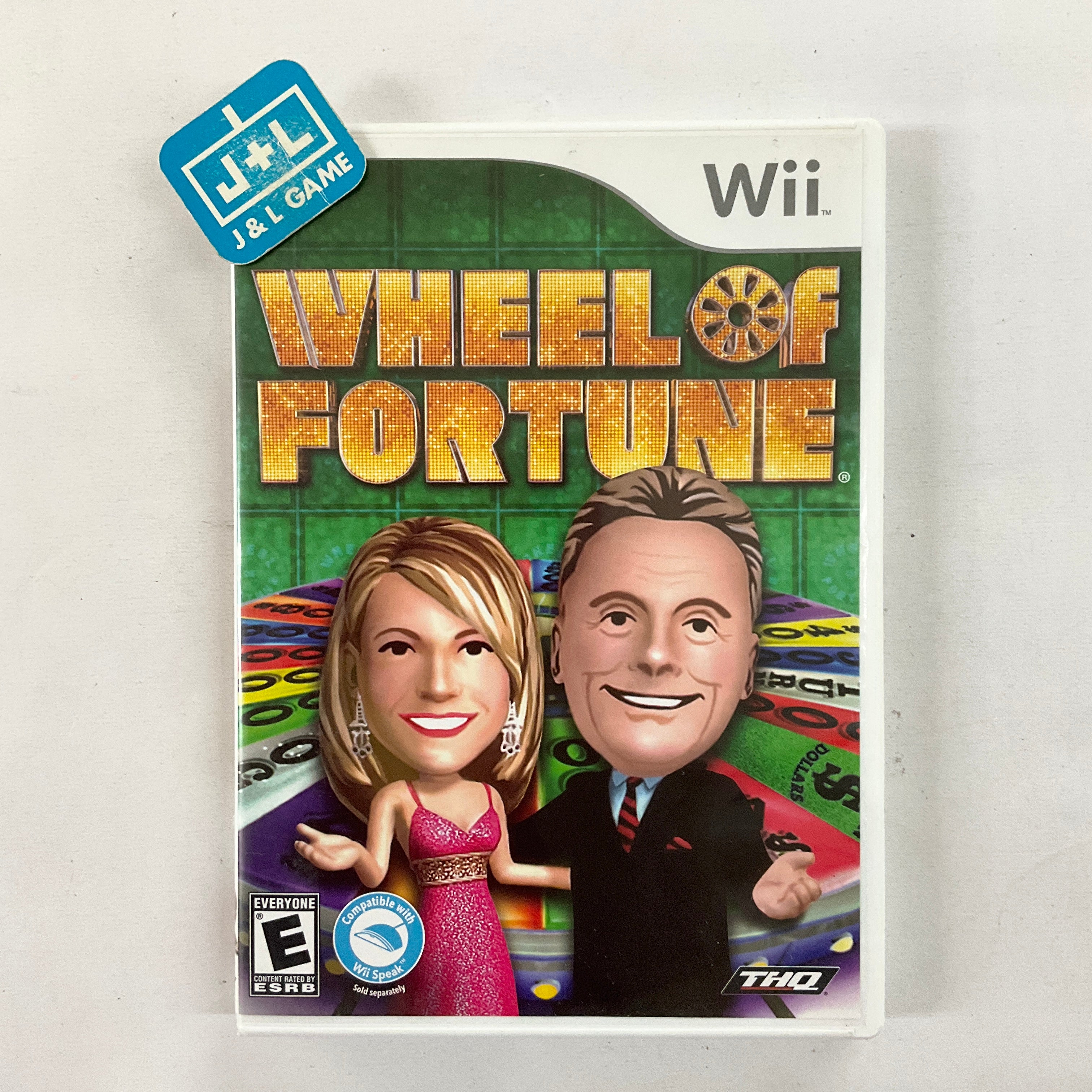 Wheel of Fortune for Nintendo authentic Wii U