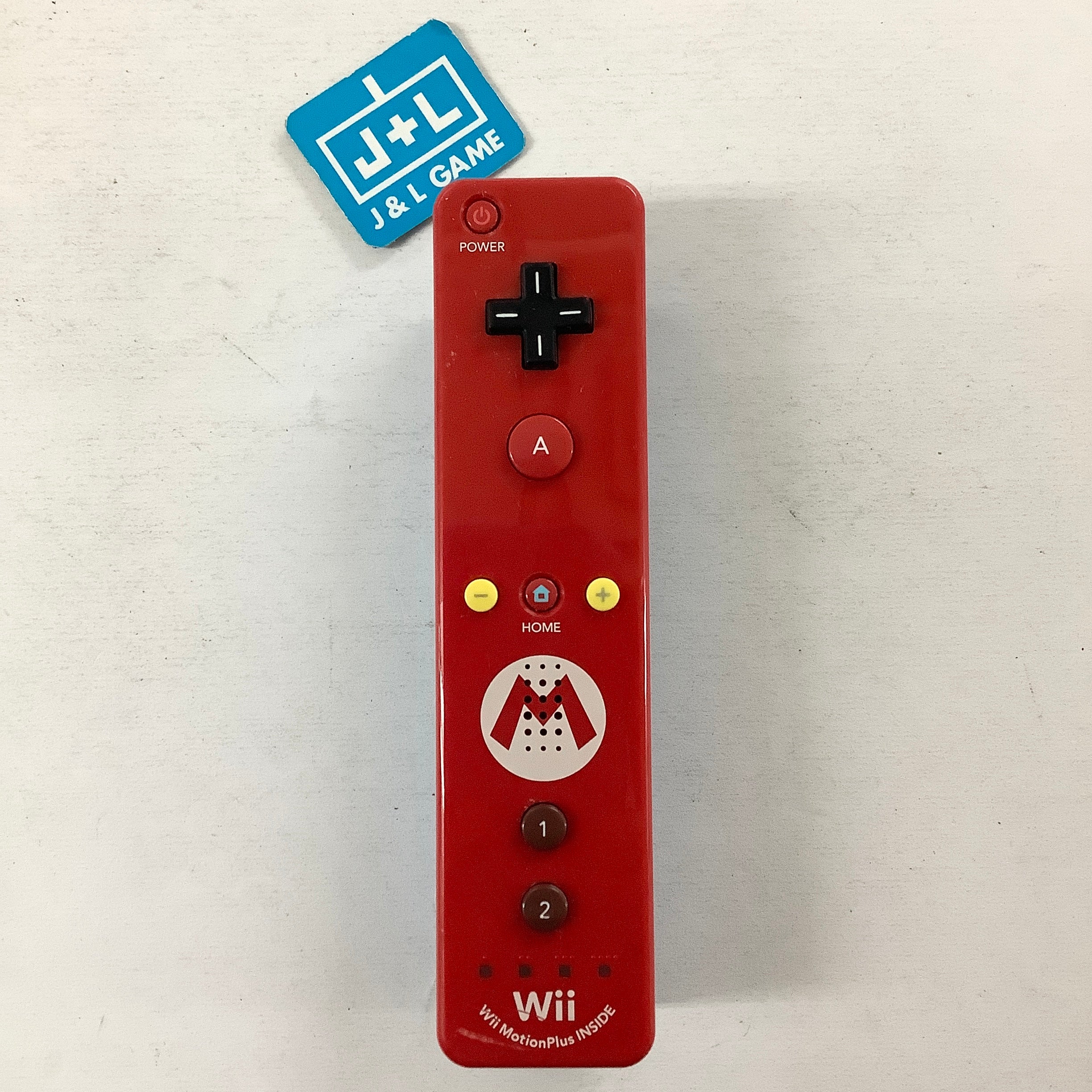 Mario Wii Remote - 2024 Nintendo Wii/Wii U