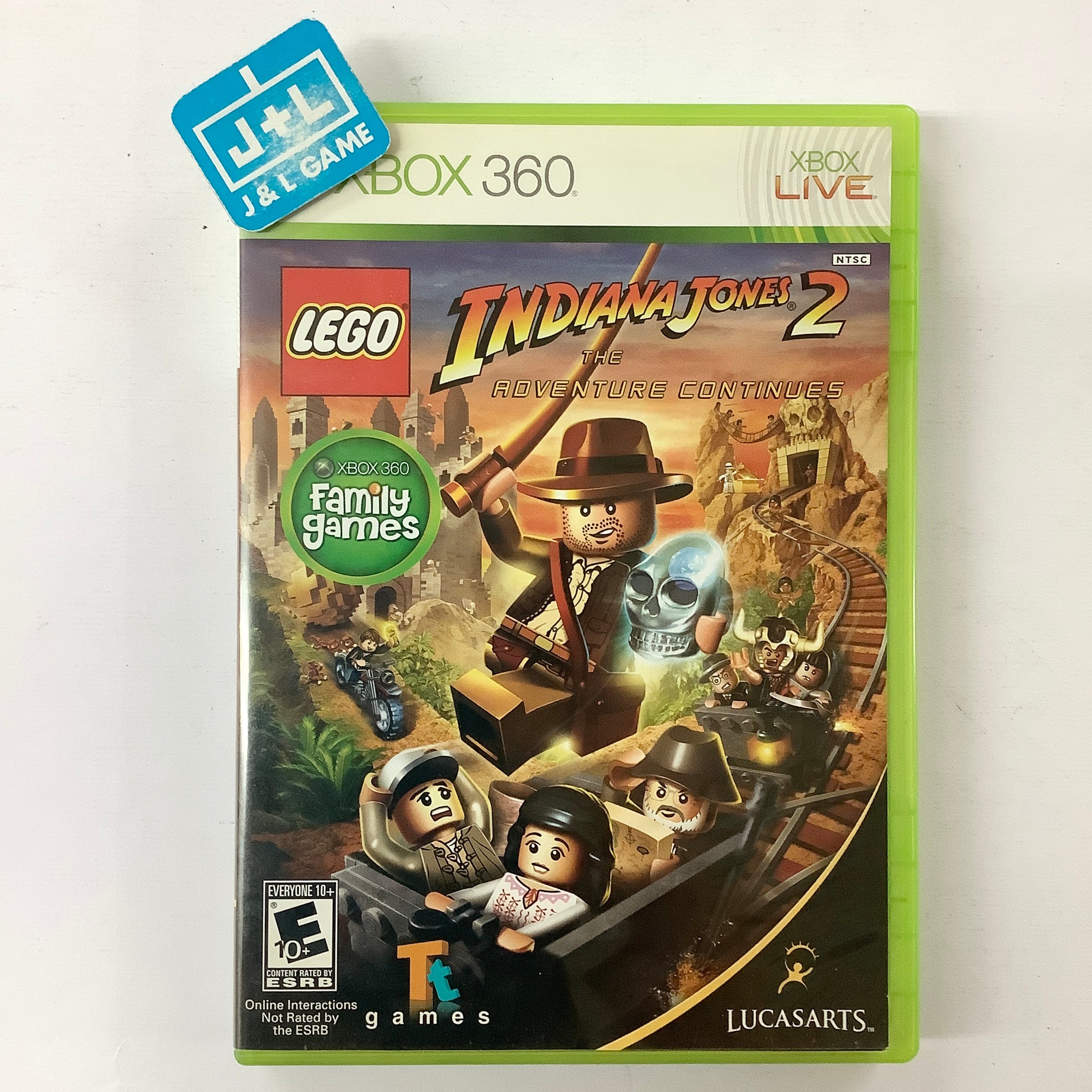 LEGO Indiana Jones 2: The Adventure Continues - Xbox 360 [Pre-Owned] | J&L  Game