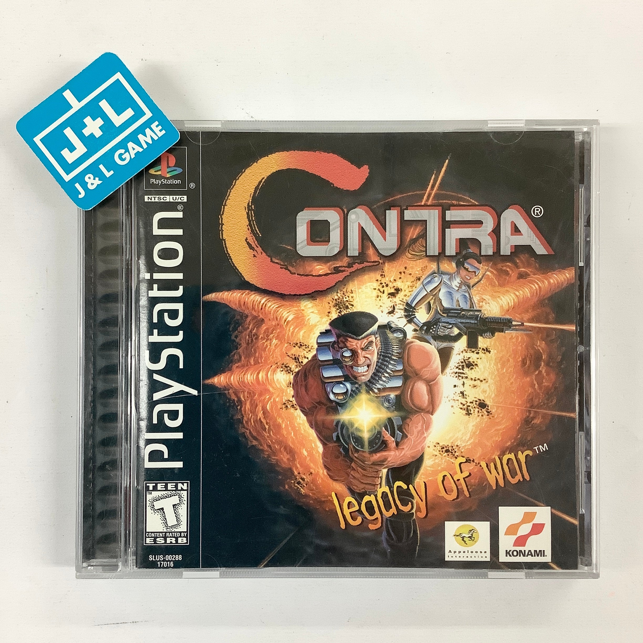 Contra: Legacy of War - (PS1) PlayStation 1 [Pre-Owned] | J&L Game