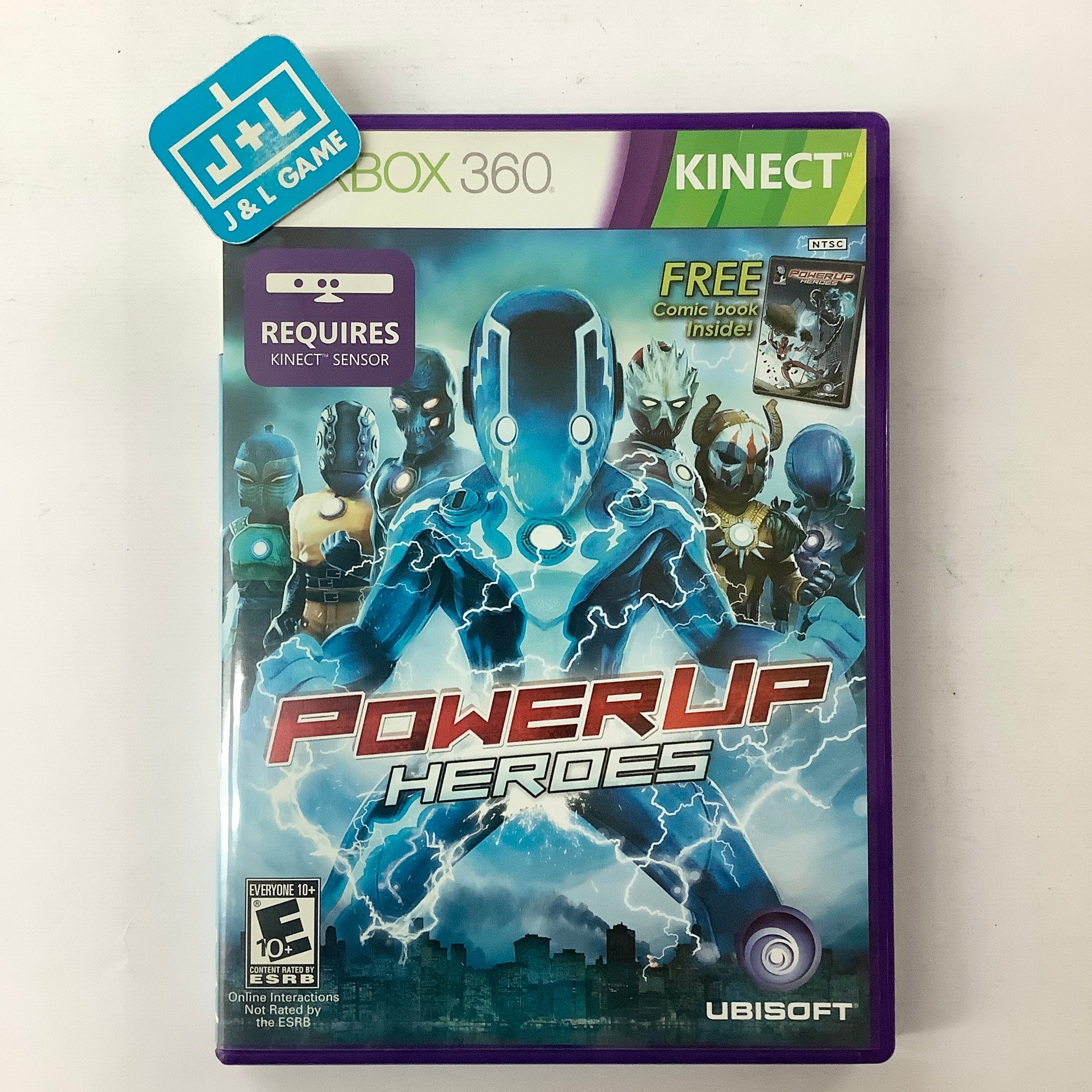 PowerUp Heroes (Kinect Required) - Xbox 360 [Pre-Owned] | J&L Game