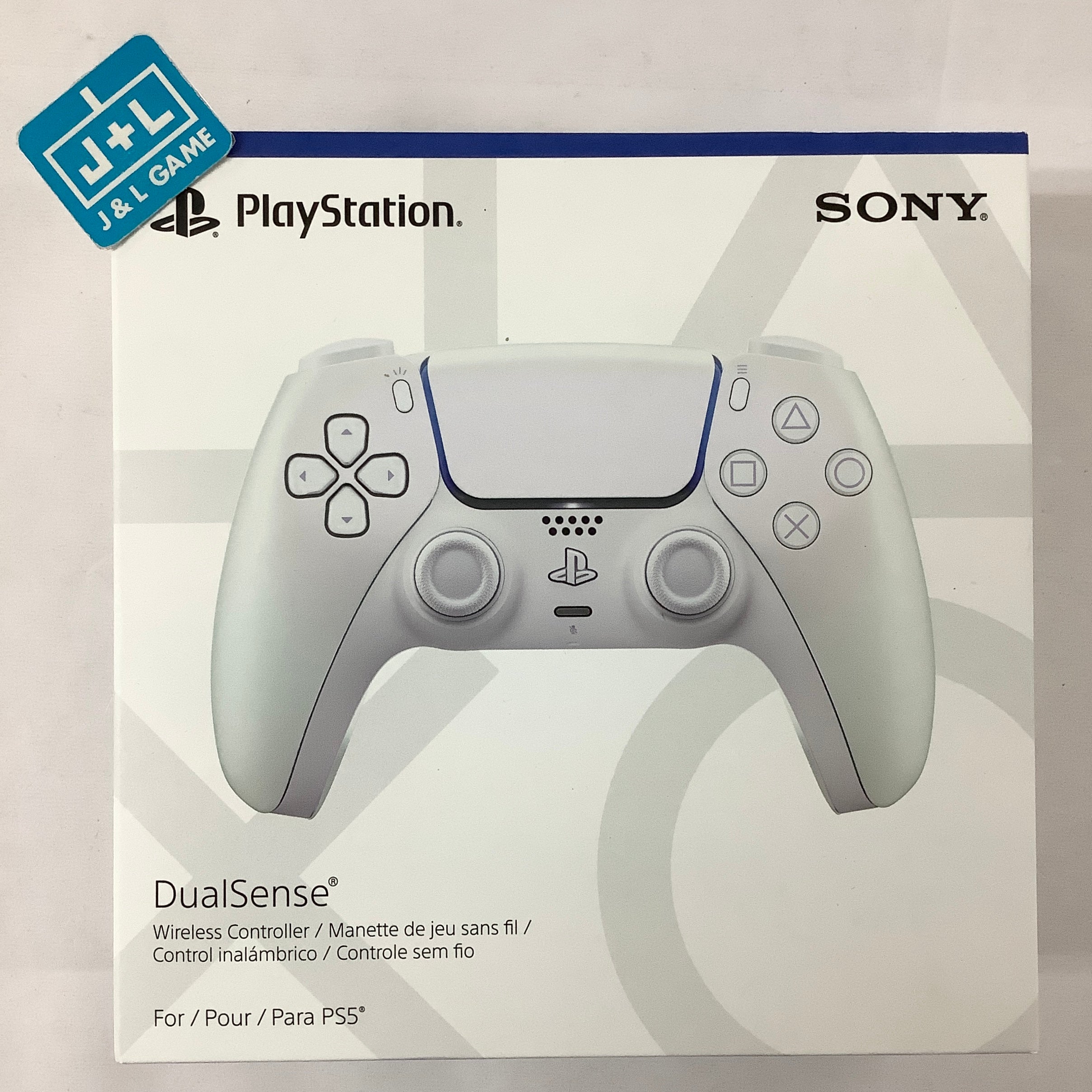 PS5 Controller outlets dualsense wireless - white color