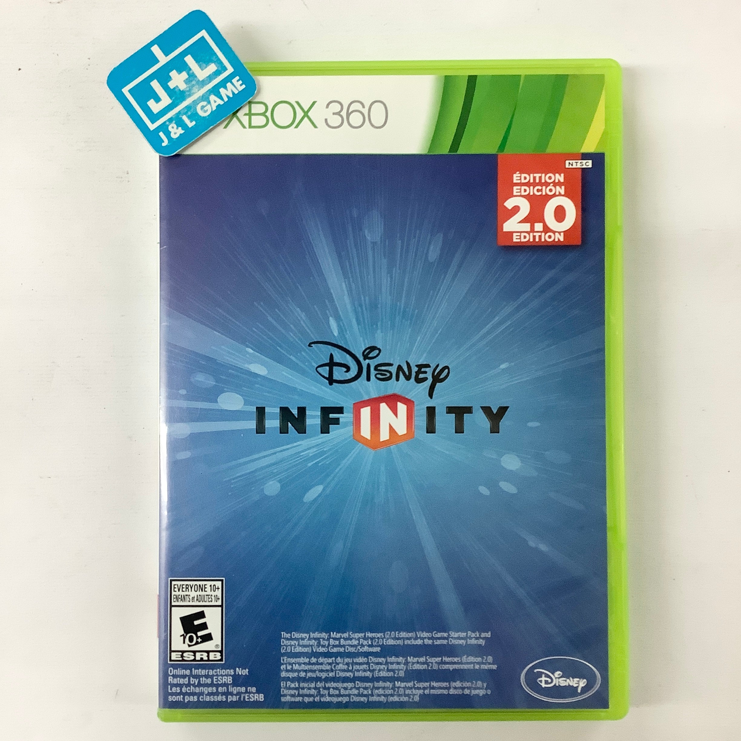 Disney Infinity 2.0 (Game Only) - Xbox 360 [Pre-Owned] | J&L Game