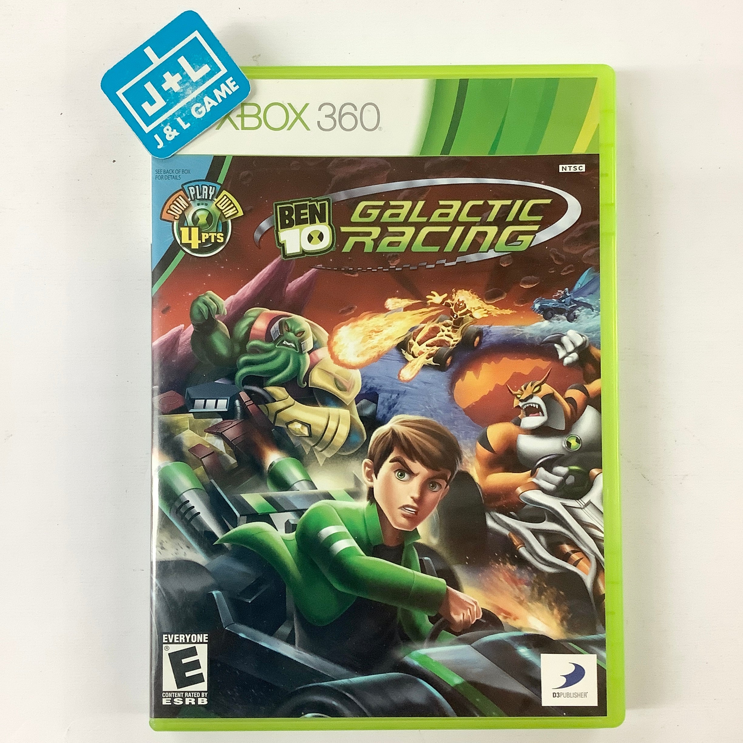 Ben 10: Galactic Racing - Xbox 360 [Pre-Owned] | J&L Game