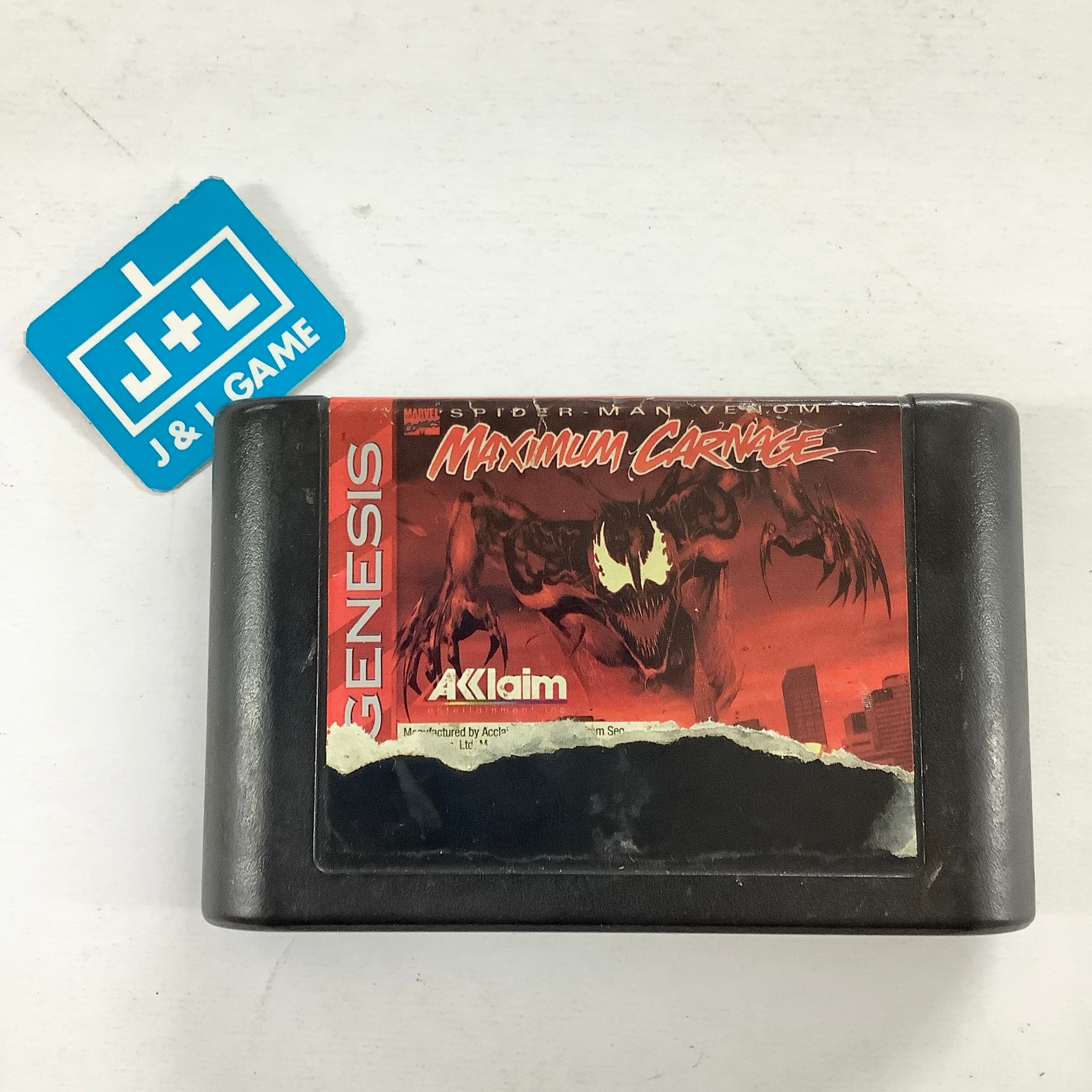 Spider-Man & Venom: Maximum Carnage - SEGA Genesis [Pre-Owned] | J&L Game