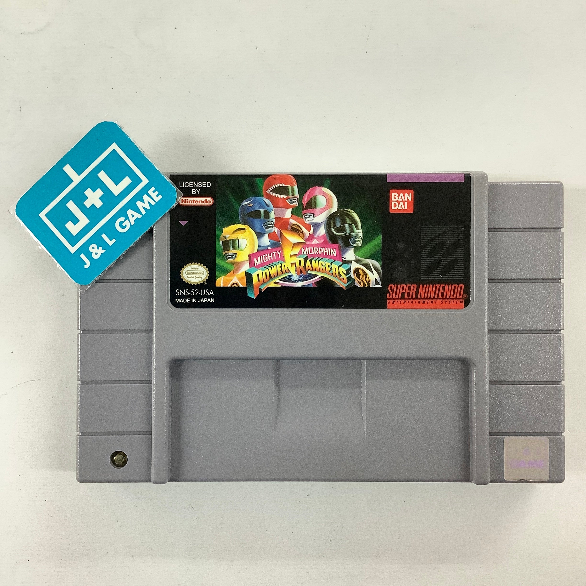 Mighty Morphin Power Rangers for buy Super Nintendo