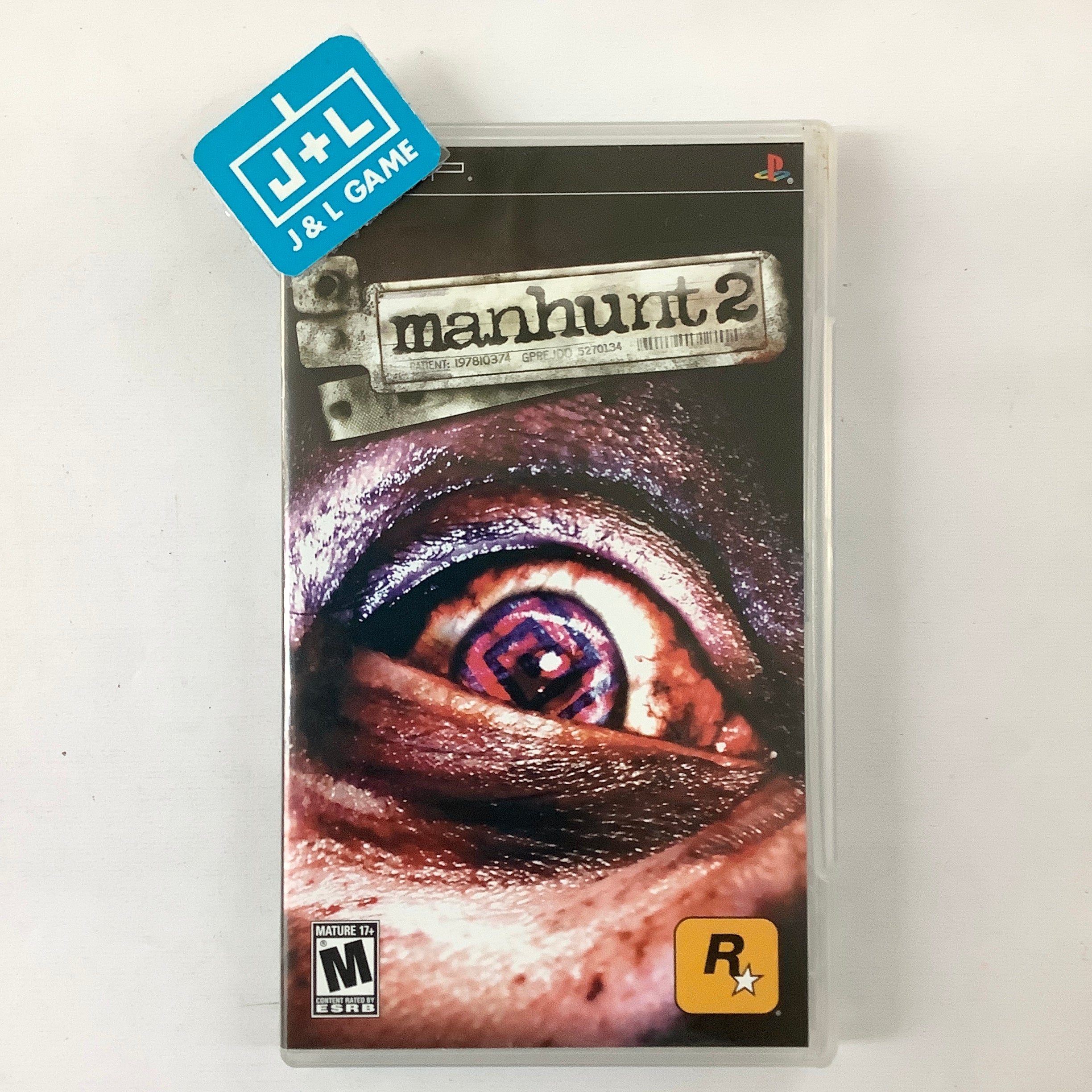 Manhunt 2 For Sony PSP Tested authentic & SHIPS SAME DAY