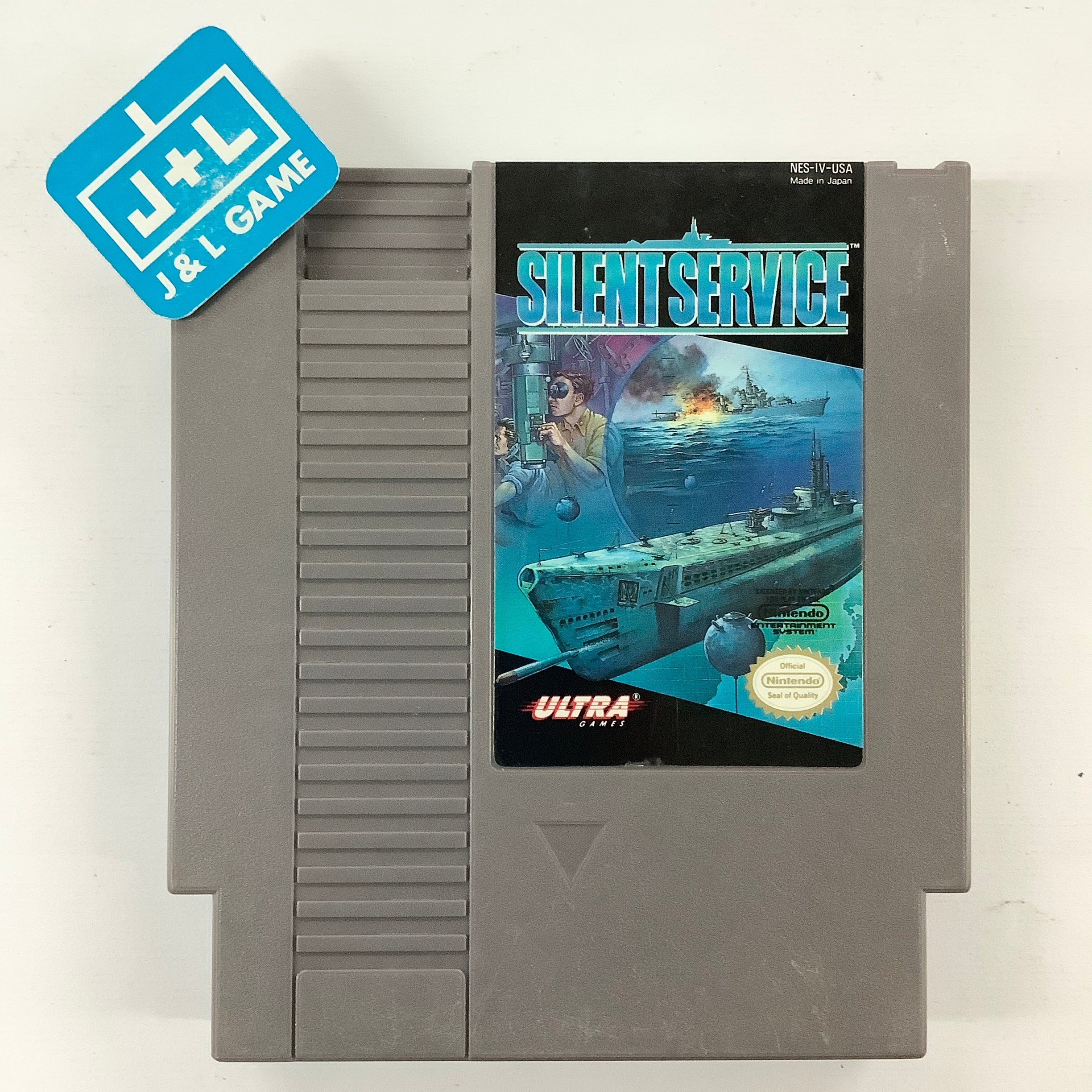 Silent Service - (NES) Nintendo Entertainment System [Pre-Owned]