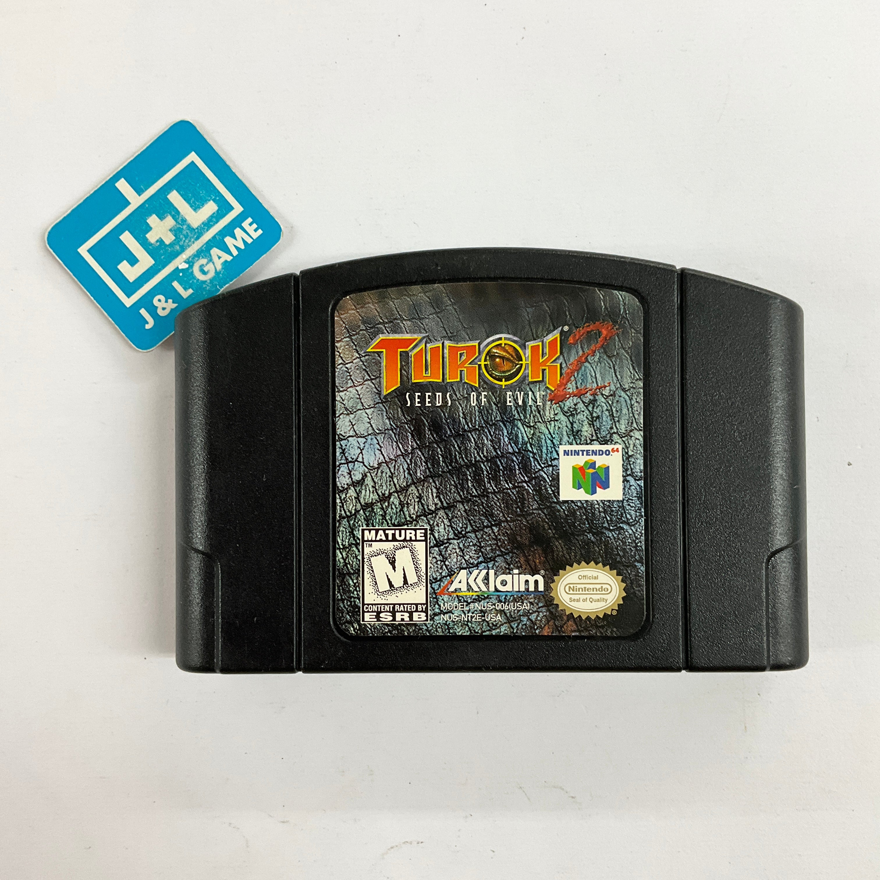 Turok 2: Seeds of Evil - (N64) Nintendo 64 [Pre-Owned] | J&L Game