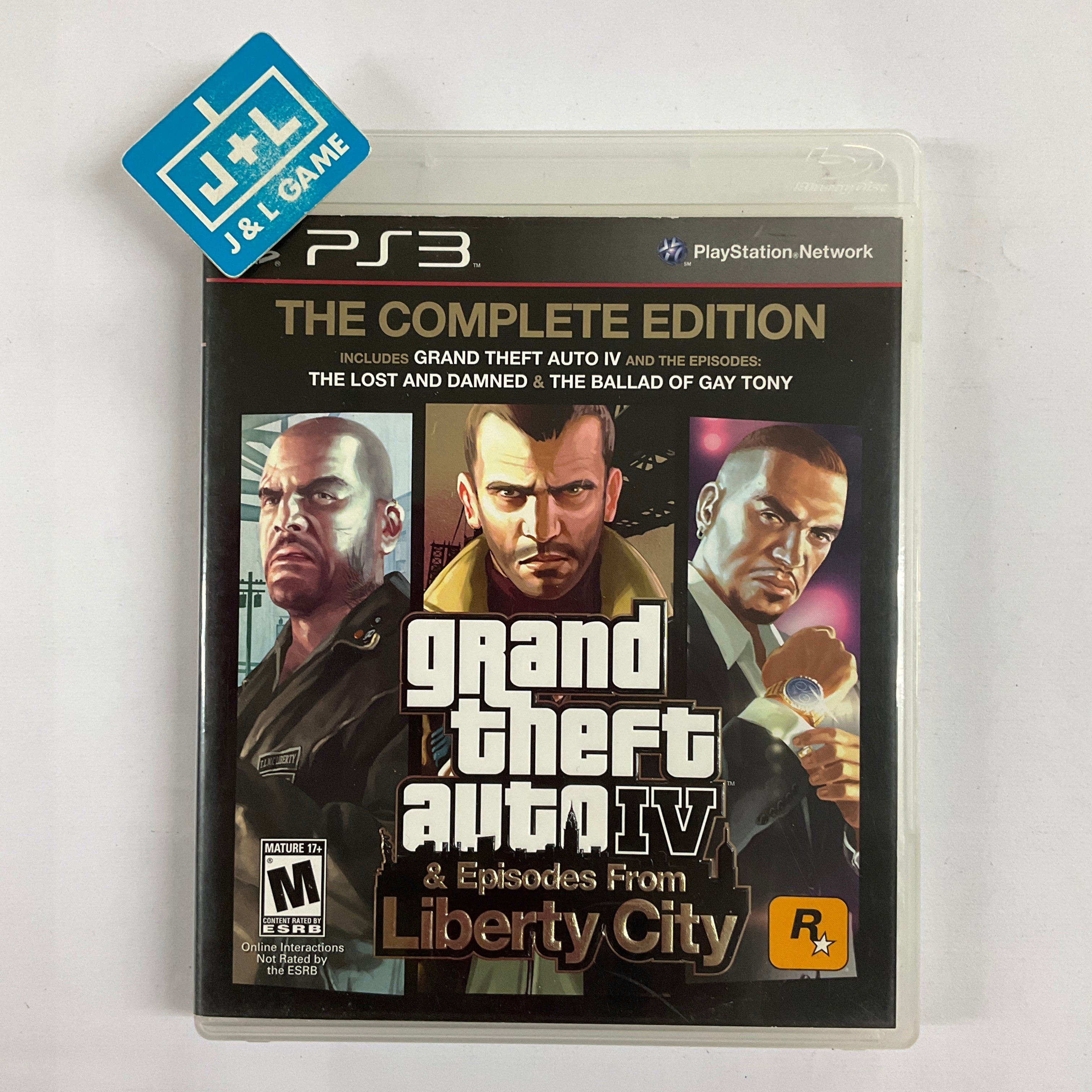 Grand Theft Auto IV & Episodes from Liberty City: The Complete Edition |  J&L Game