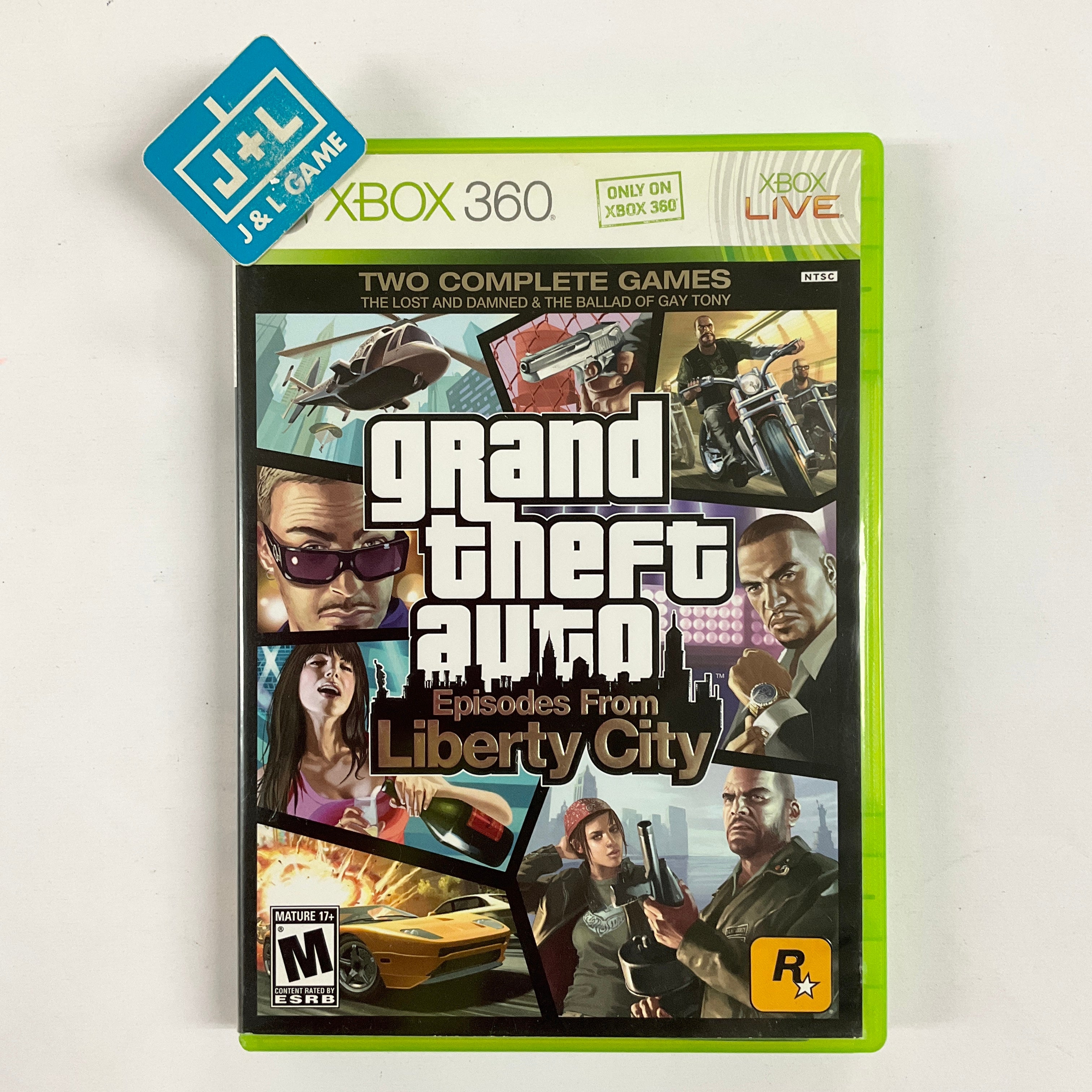 Grand Theft Auto: Episodes from Liberty City - Xbox 360 [Pre-Owned] | J