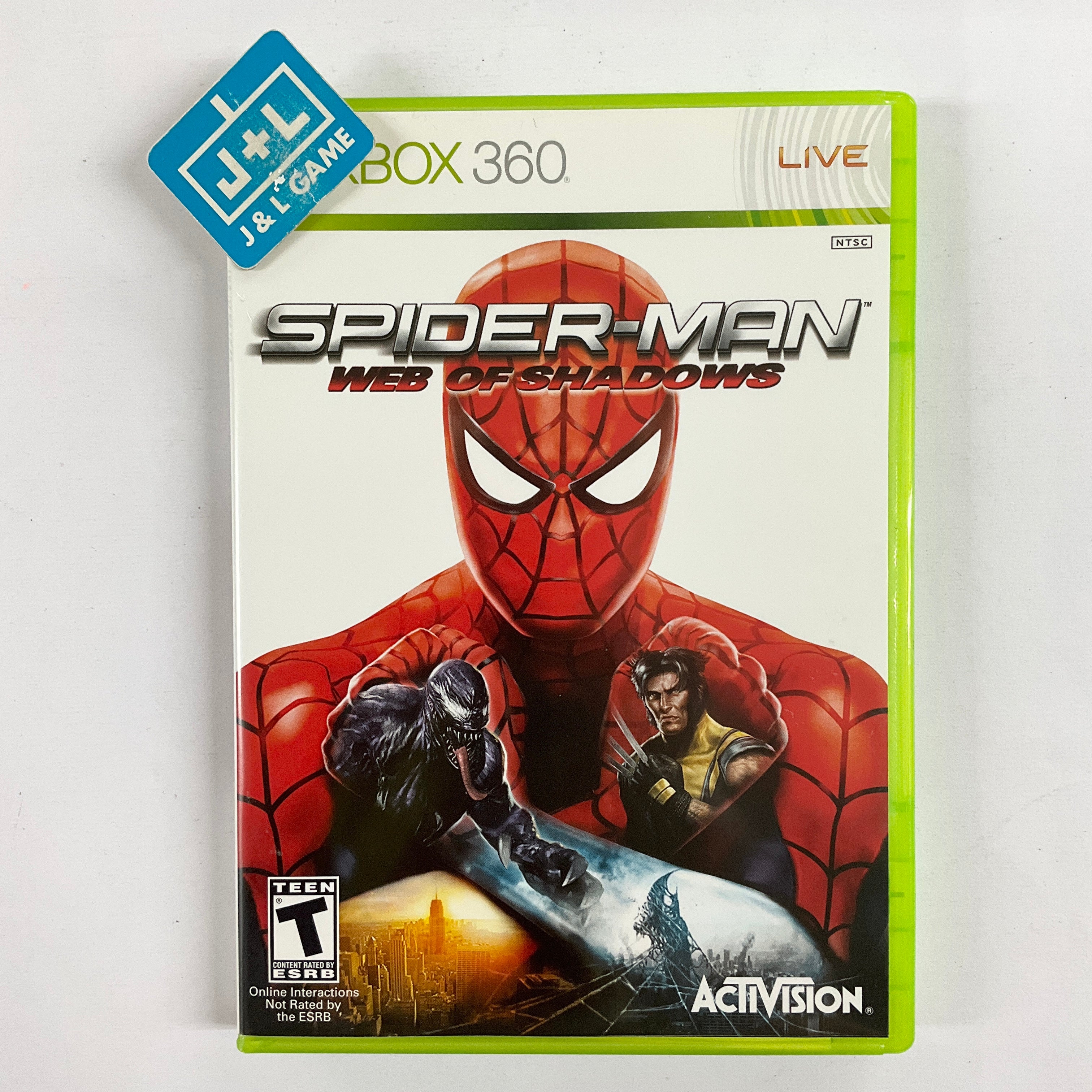 Spider man web of shadows xbox deals one